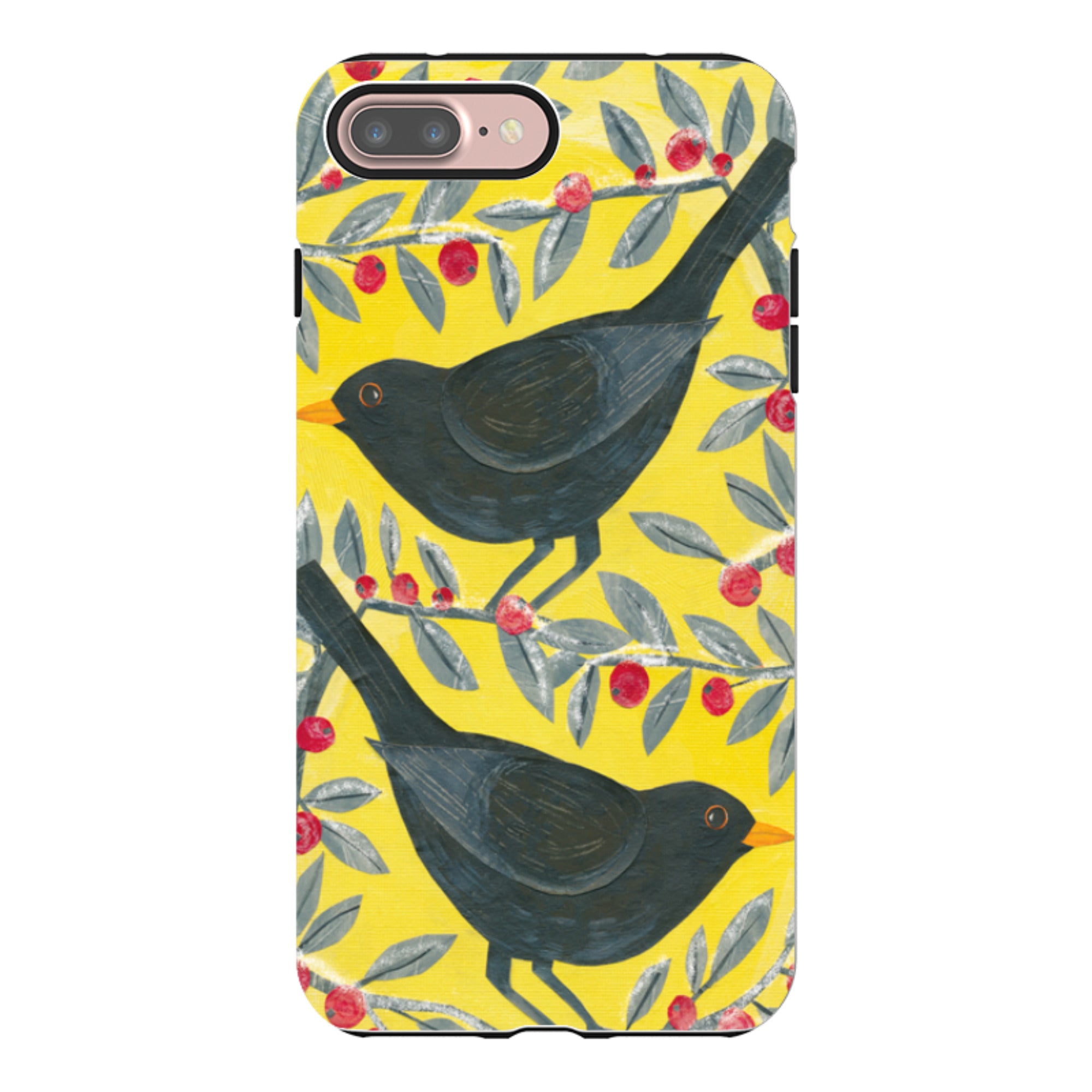 iPhone Tough Case - Blackbird By Tracey English