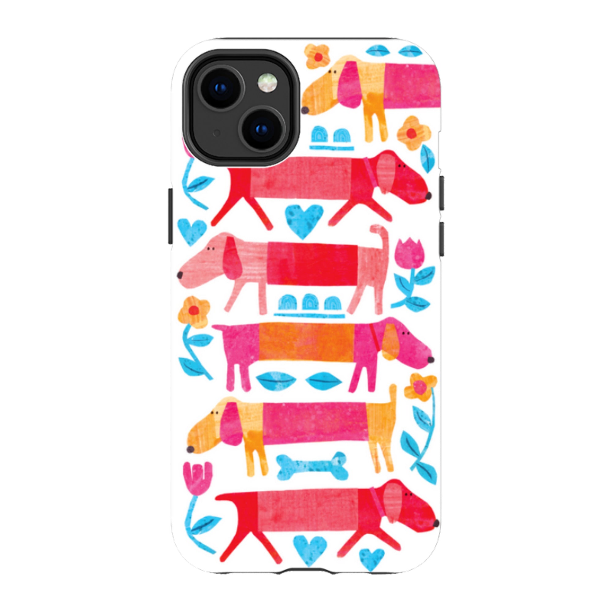 iPhone MagSafe Tough Case - Sausage Dog By Tracey English