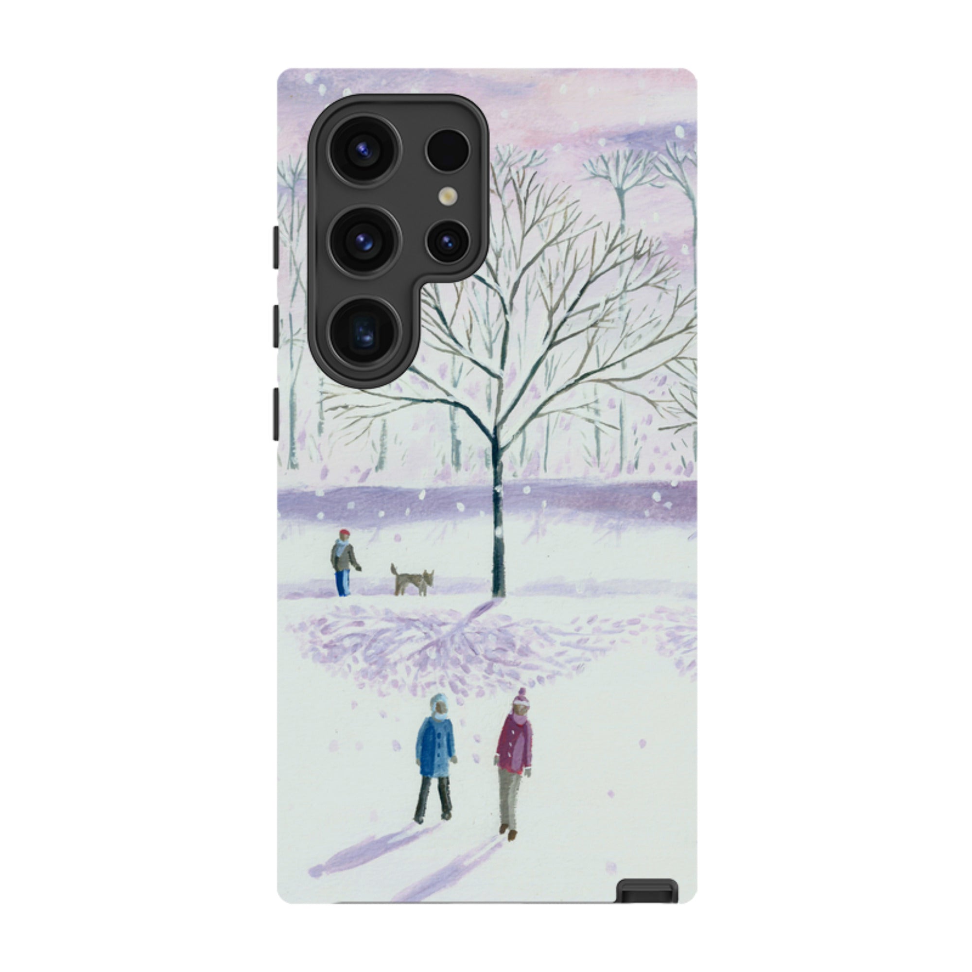 Samsung Tough Case - Xmas Park By Mary Stubberfield