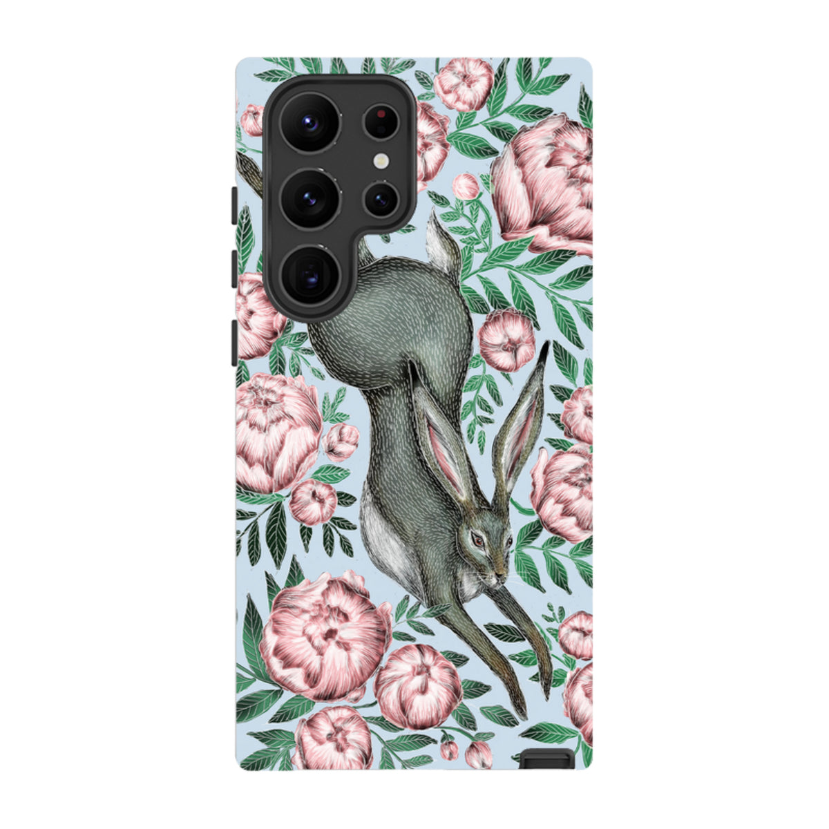 Samsung Tough Case - Hare And Peonies By Catherine Rowe