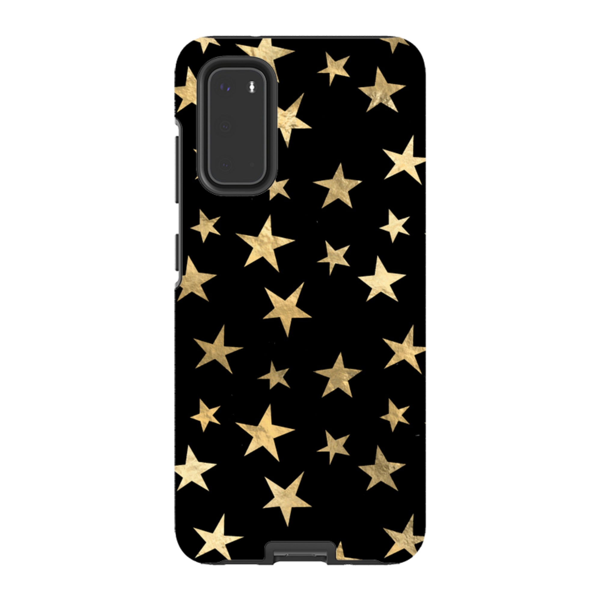 Samsung Tough Case - Black and Gold Stars
