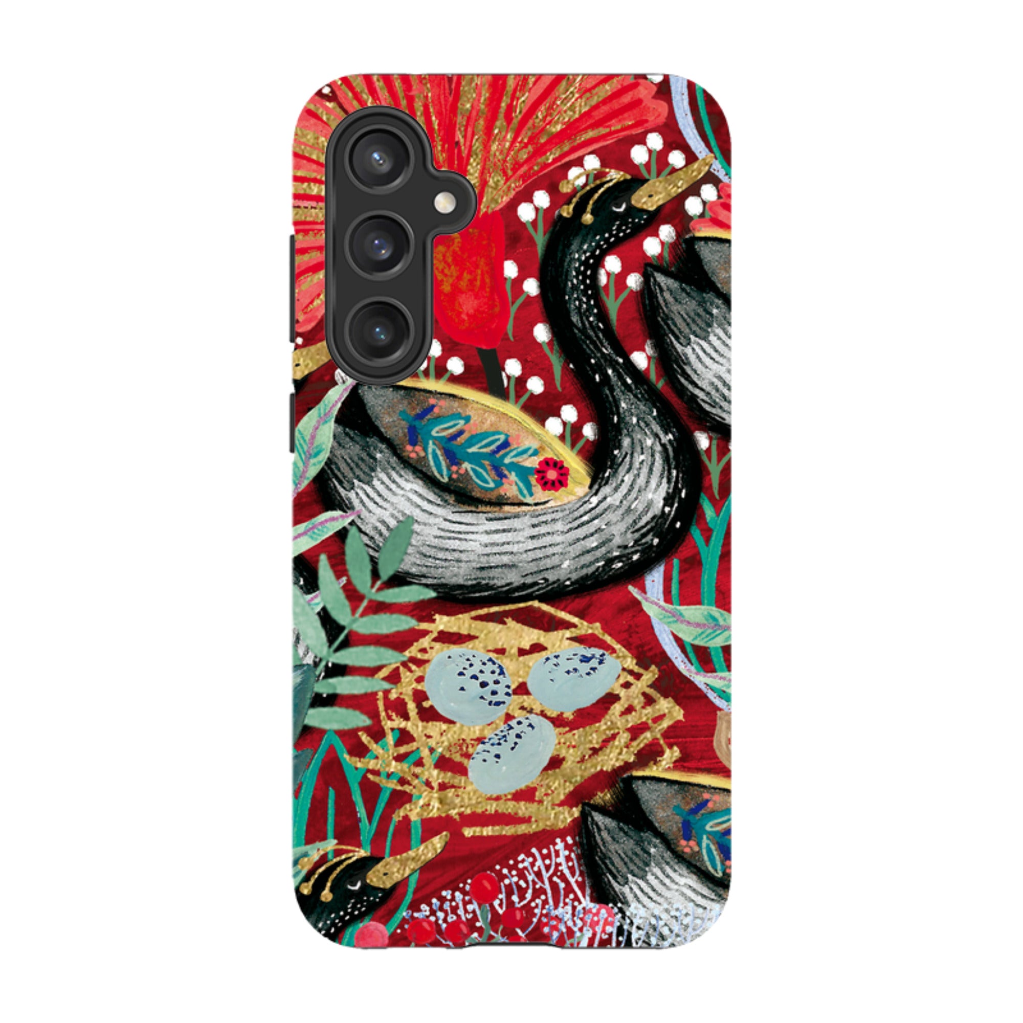 Samsung Tough Case - Eight Geese A Laying By Emma Frances Grant