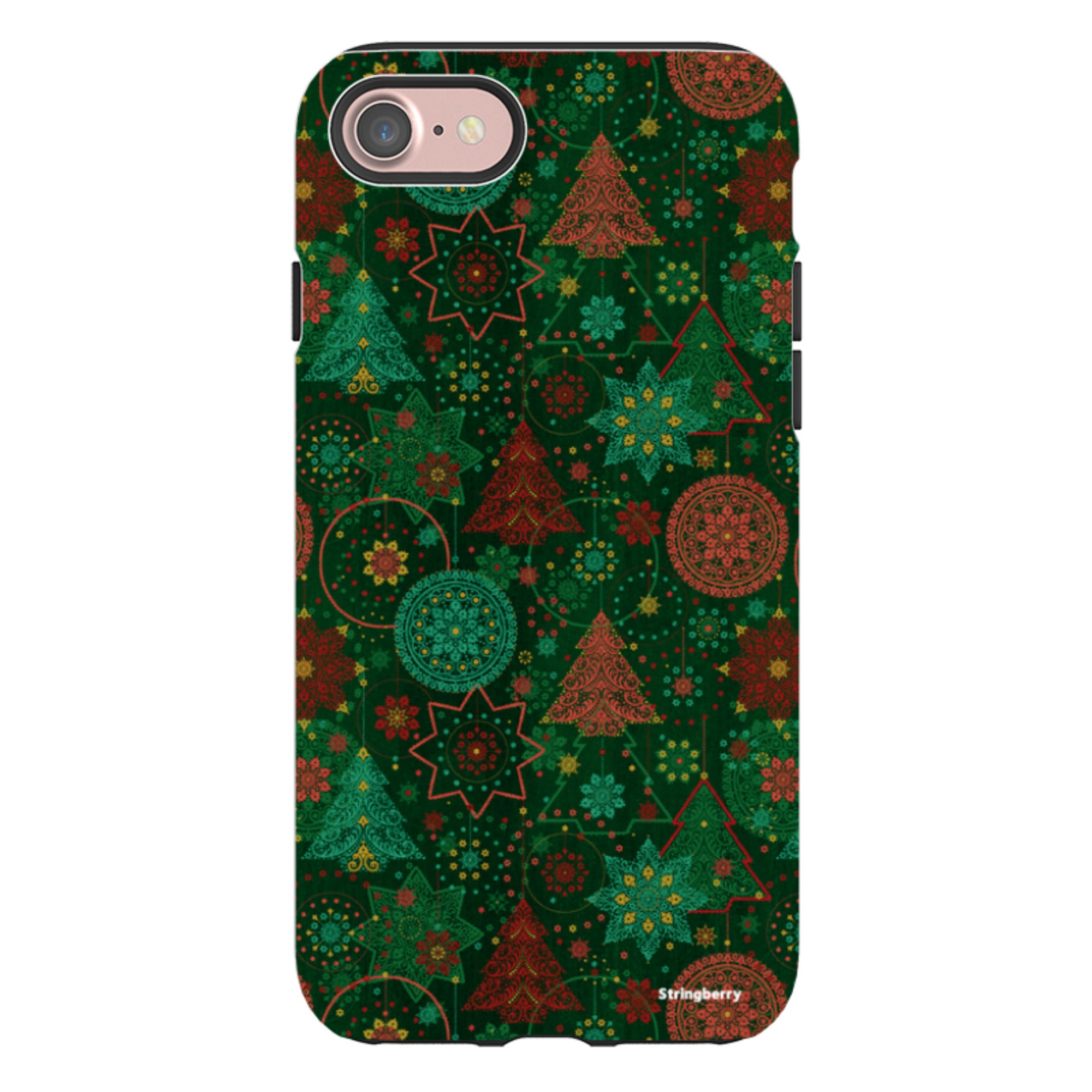 iPhone Tough Case - Christmas Forest By Natalie Pedetti Prack