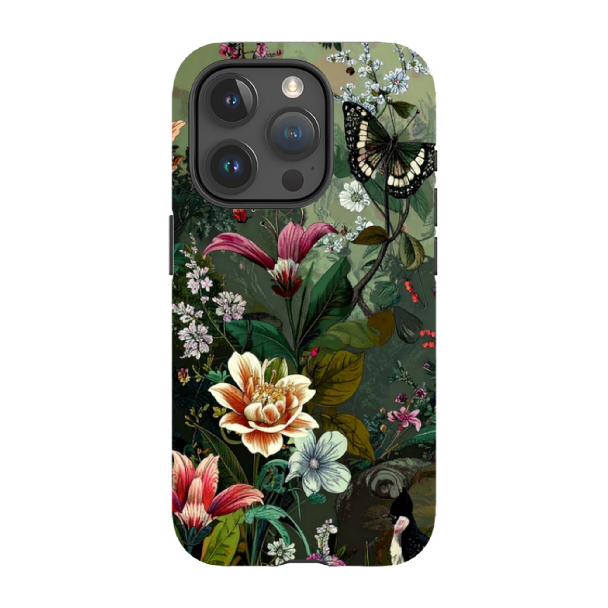 iPhone MagSafe Tough Case - Green Vyne Butterfly