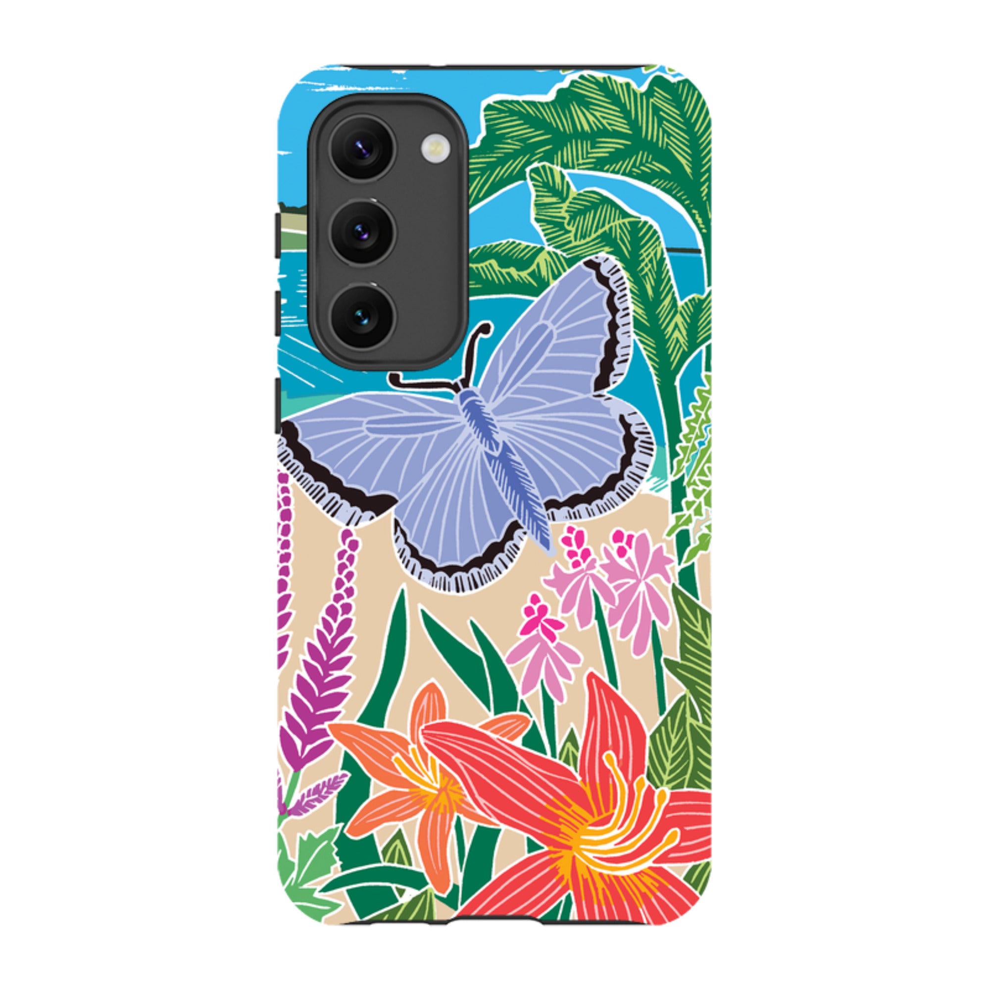 Samsung Tough Case - Trebah Garden By Kate Heiss