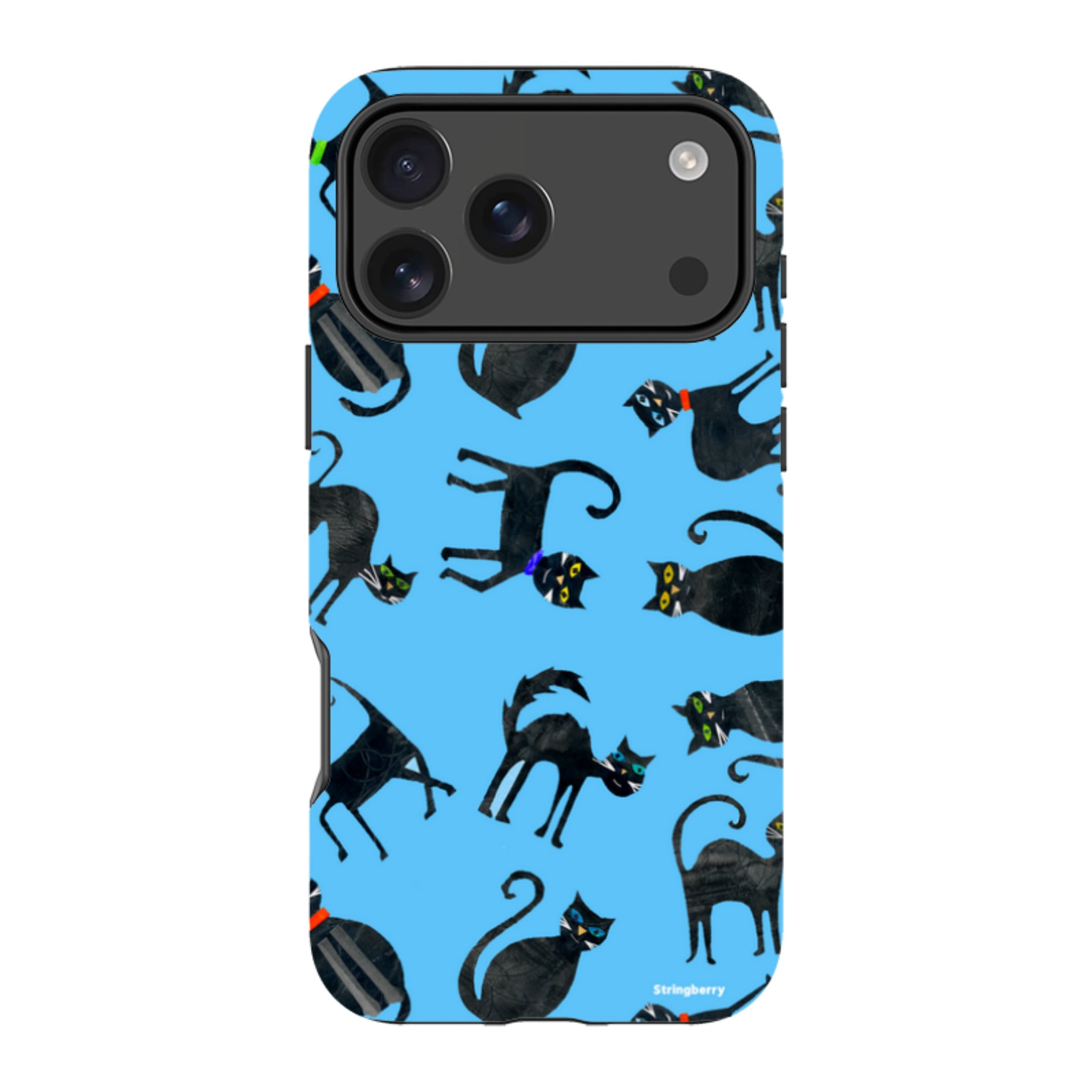 iPhone Tough Case - Tossed Cats By Tracey English
