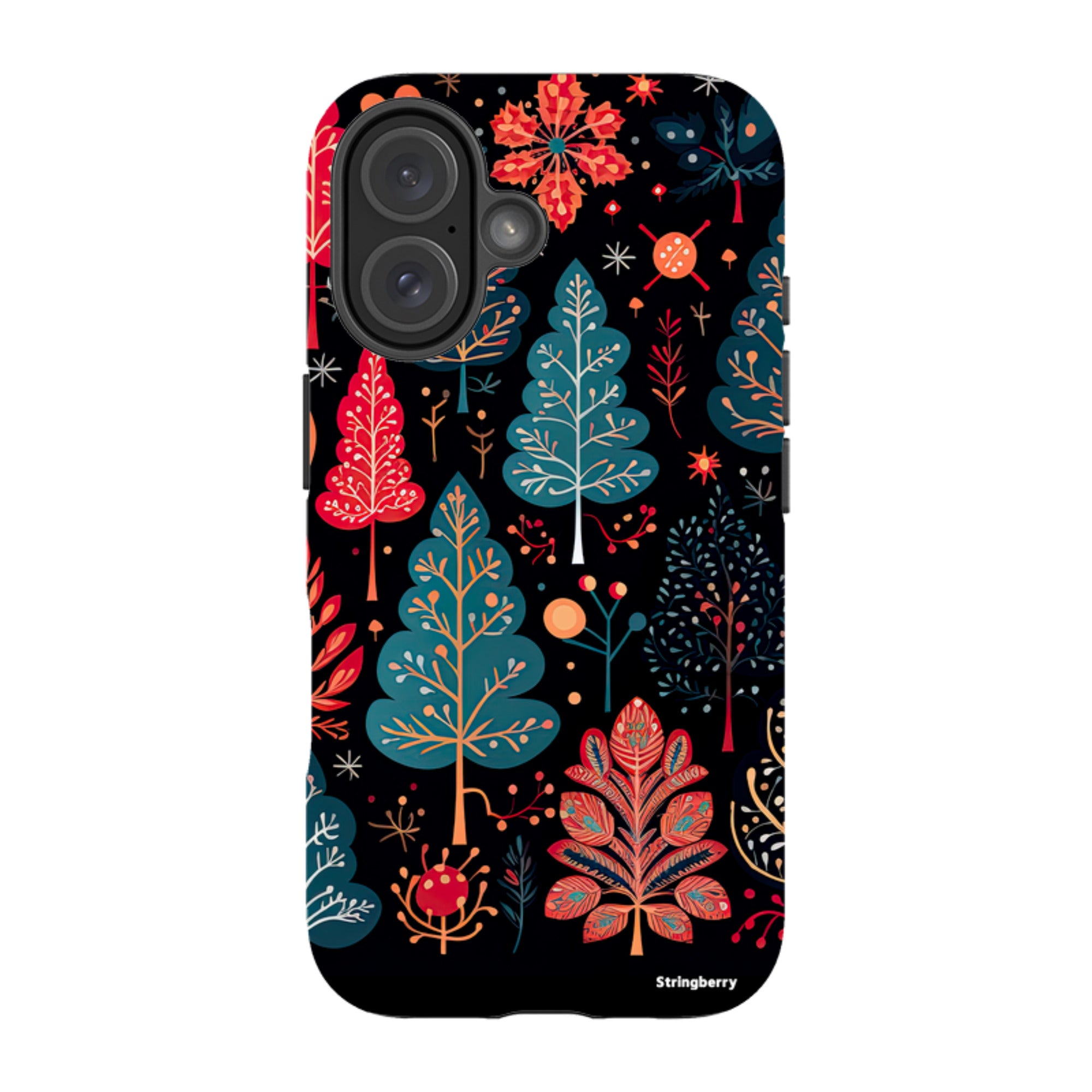 iPhone Tough Case - Dark Winter Forest