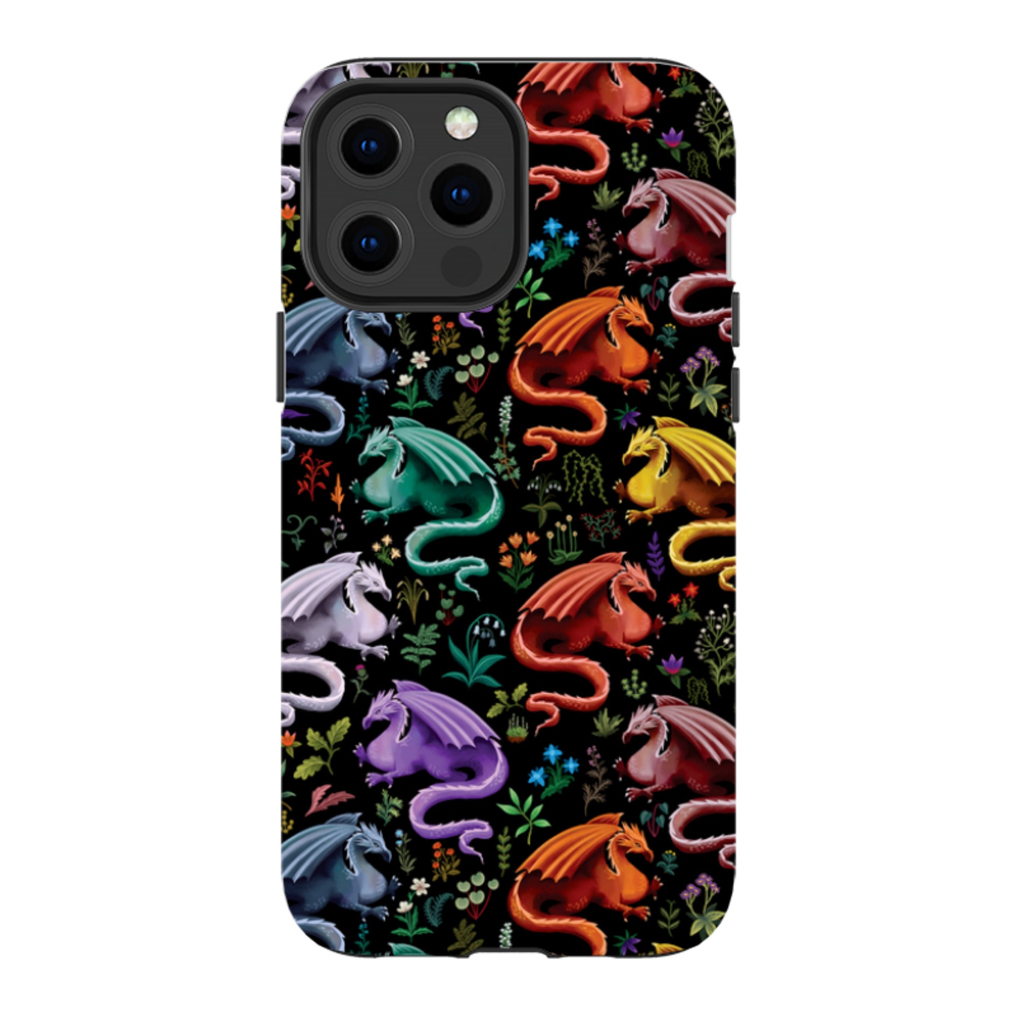iPhone MagSafe Tough Case - Dragons By Anna Stead