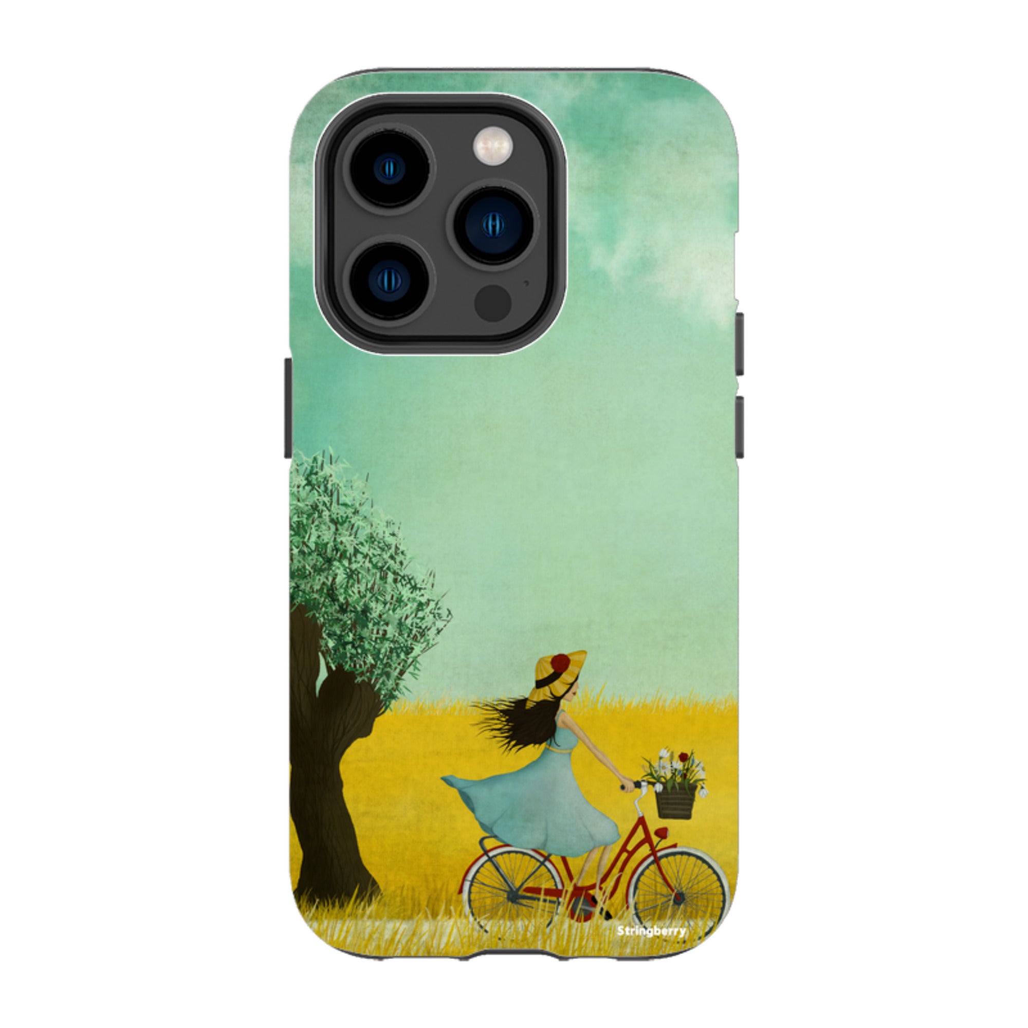 iPhone MagSafe Tough Case - Bike Ride By Maja Lindberg