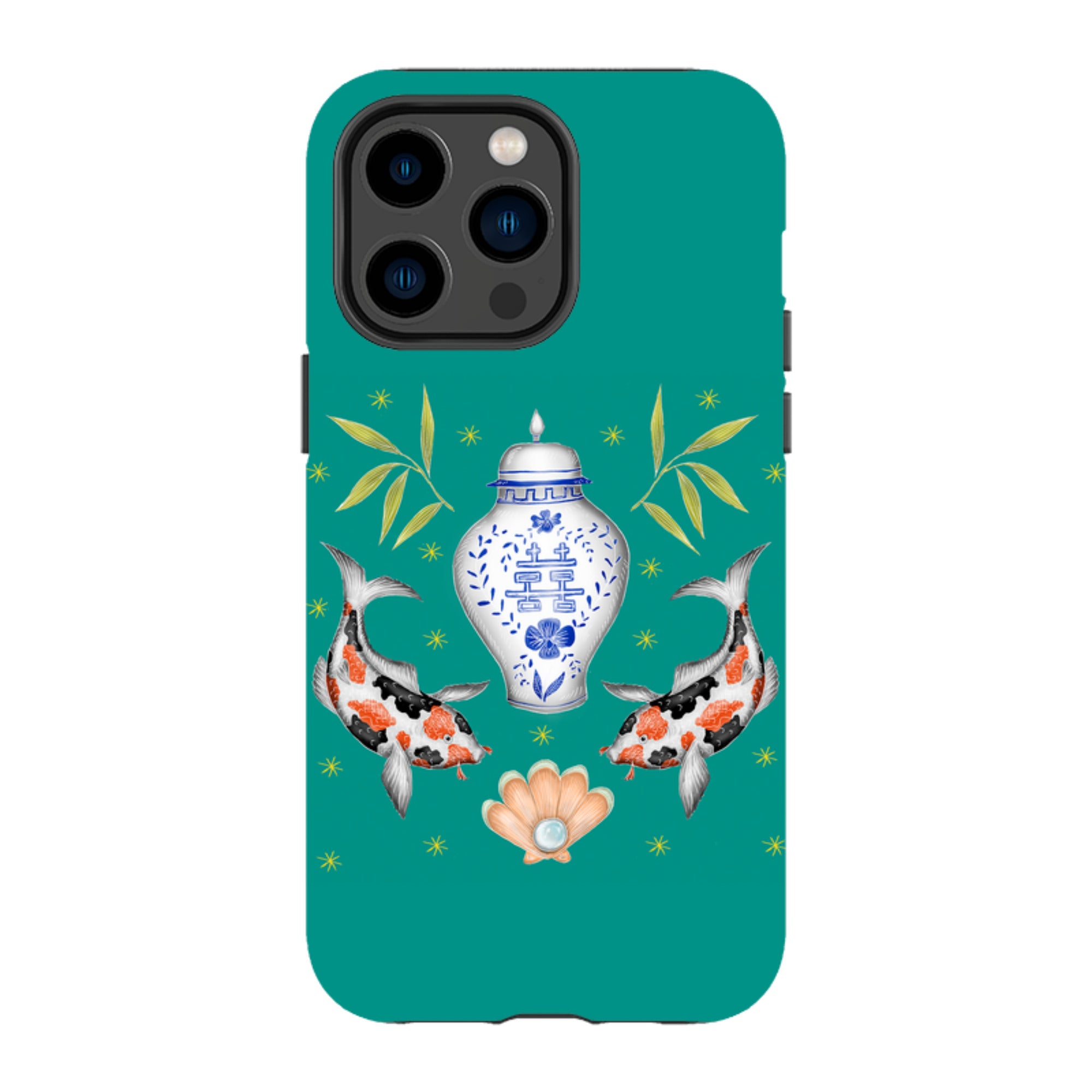 iPhone Tough Case - Koi Carp By Catherine Rowe