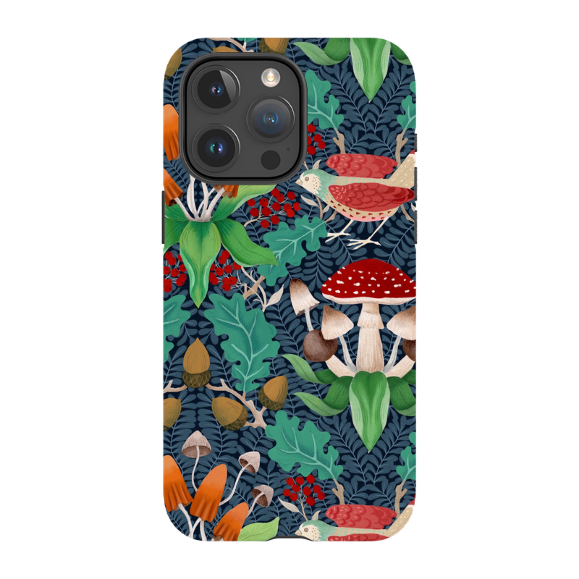 iPhone Tough Case - Mushrooms By Bex Parkin