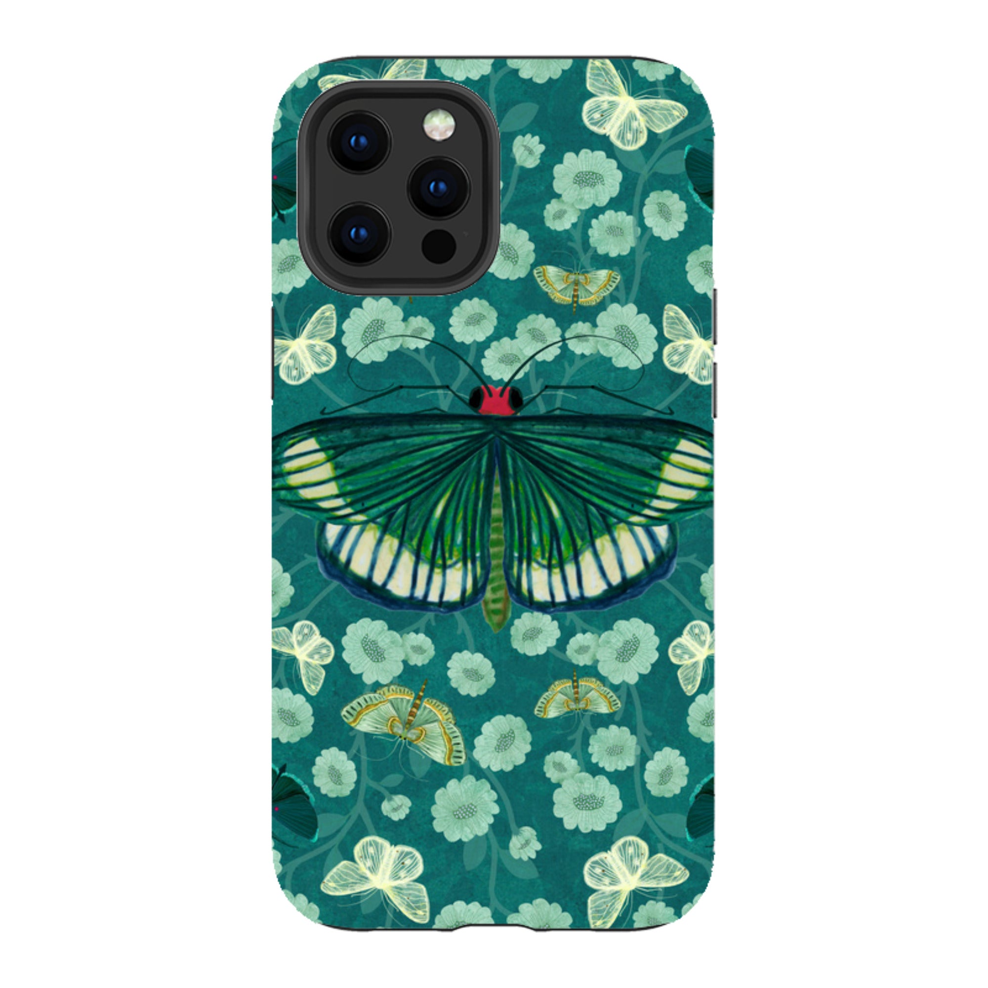 iPhone Tough Case - Big Moth 2 By Katherine Quinn