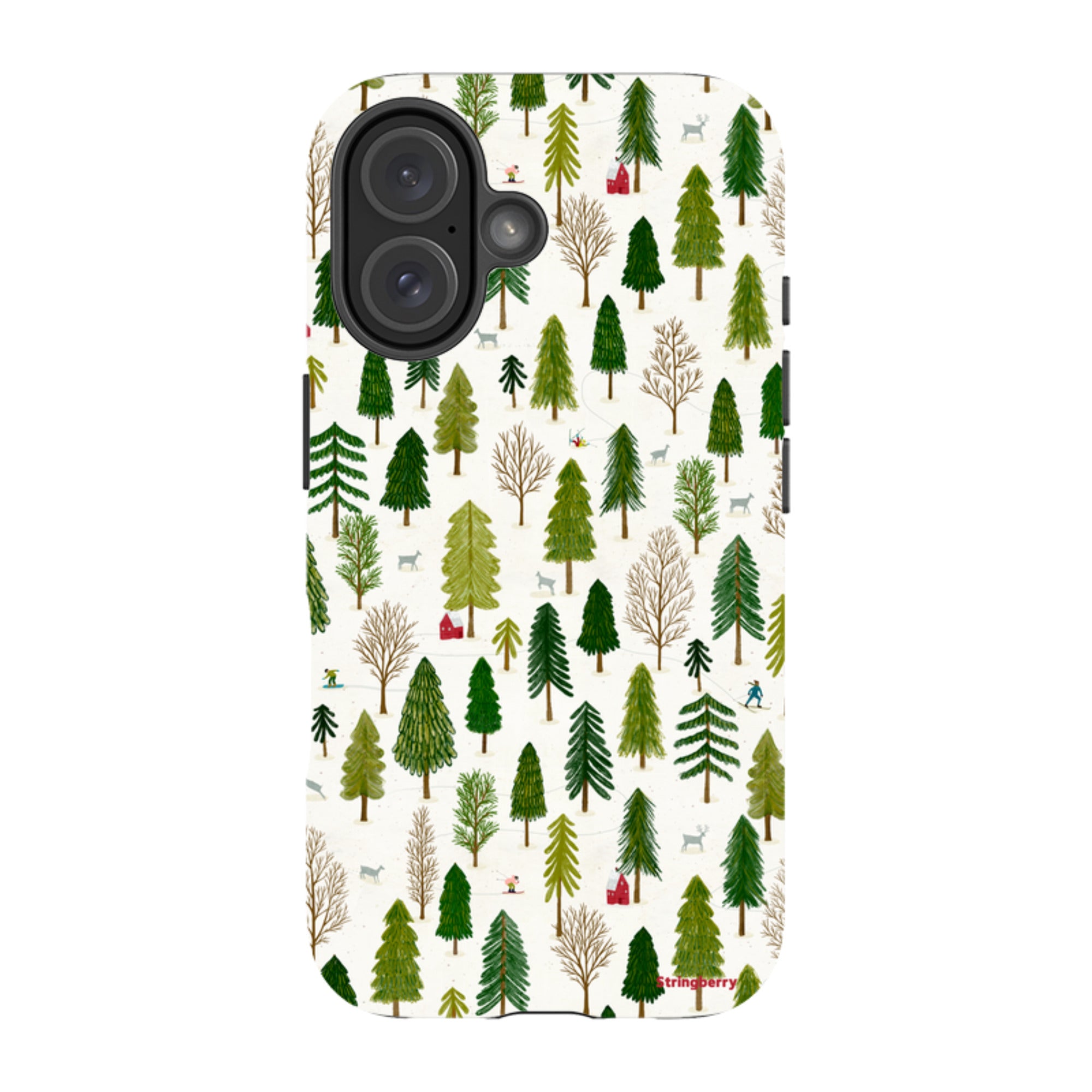 iPhone Tough Case - Winter Landscape IV By Katherine Quinn
