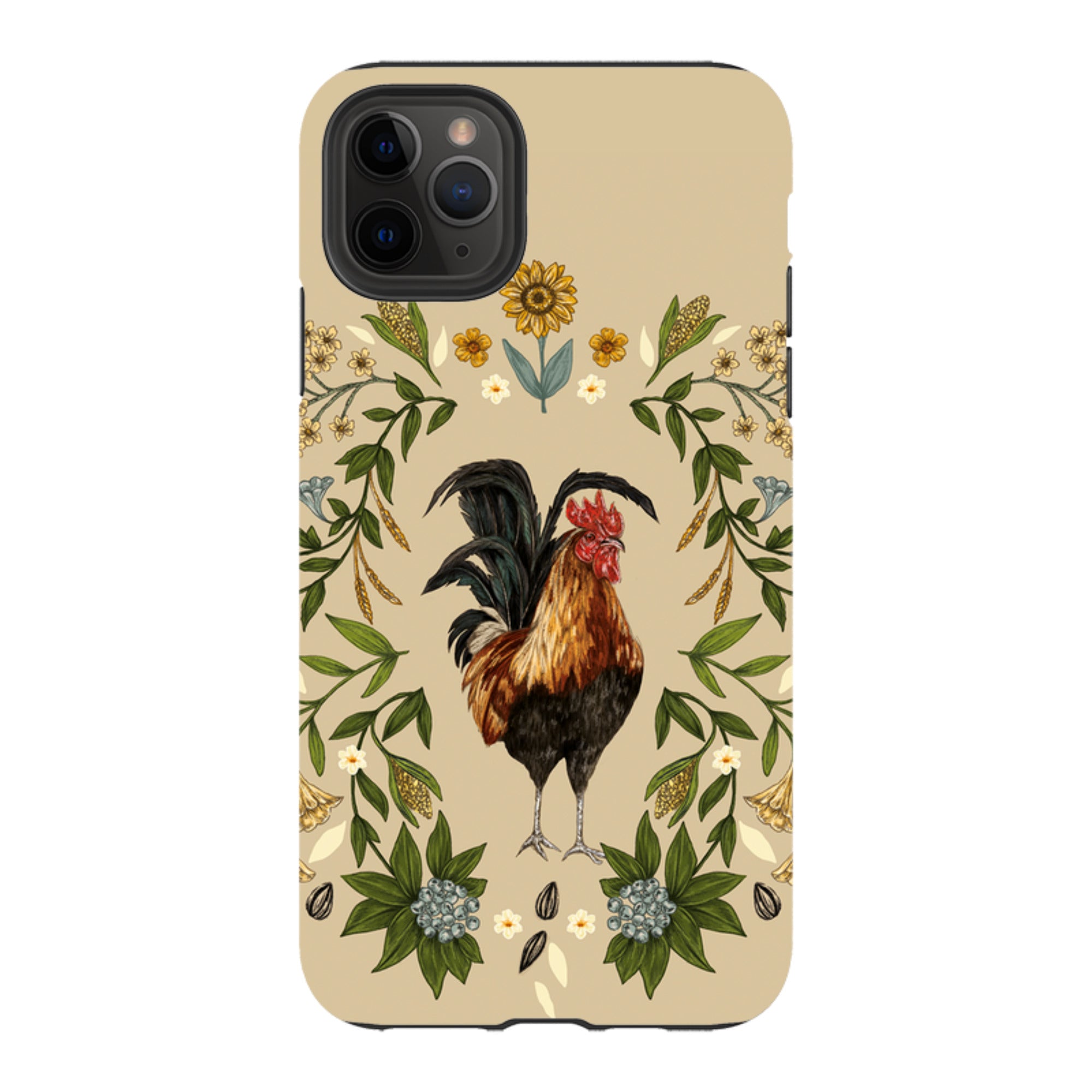 iPhone Tough Case - Rooster By Jade Mosinski