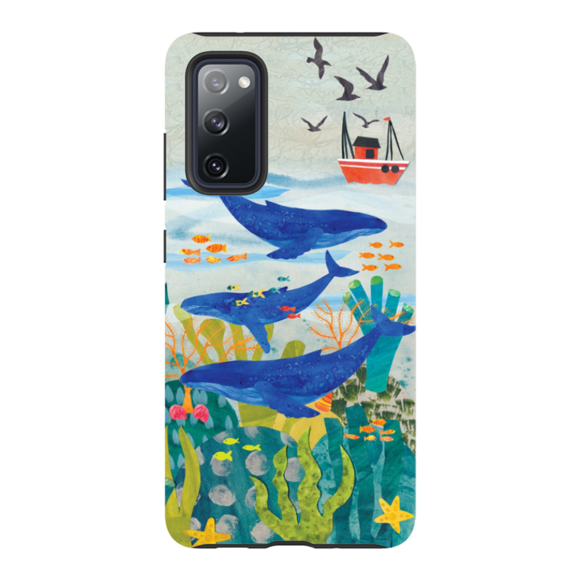 Samsung Tough  Case - Whale Watching By Tracey English