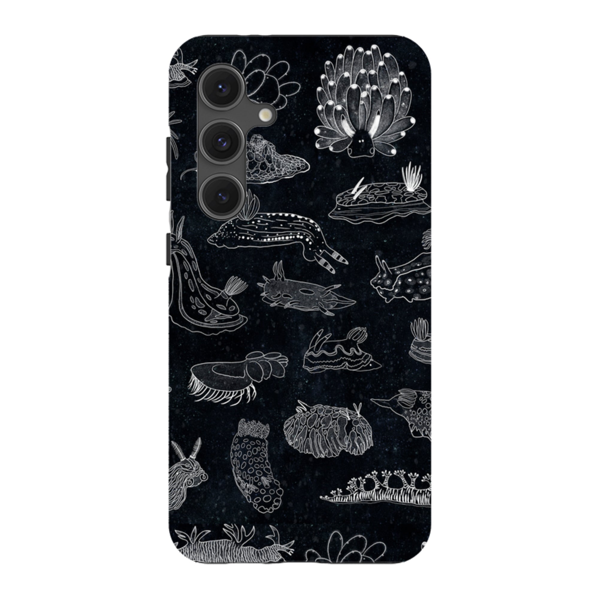 Samsung Tough Case - Nudibranch Line Drawing By Katherine Quinn