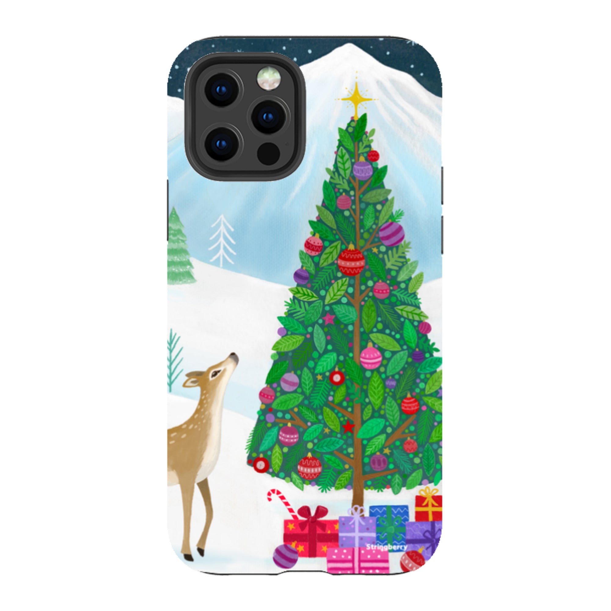 iPhone Tough Case - Jolly Season By Bex Parkin
