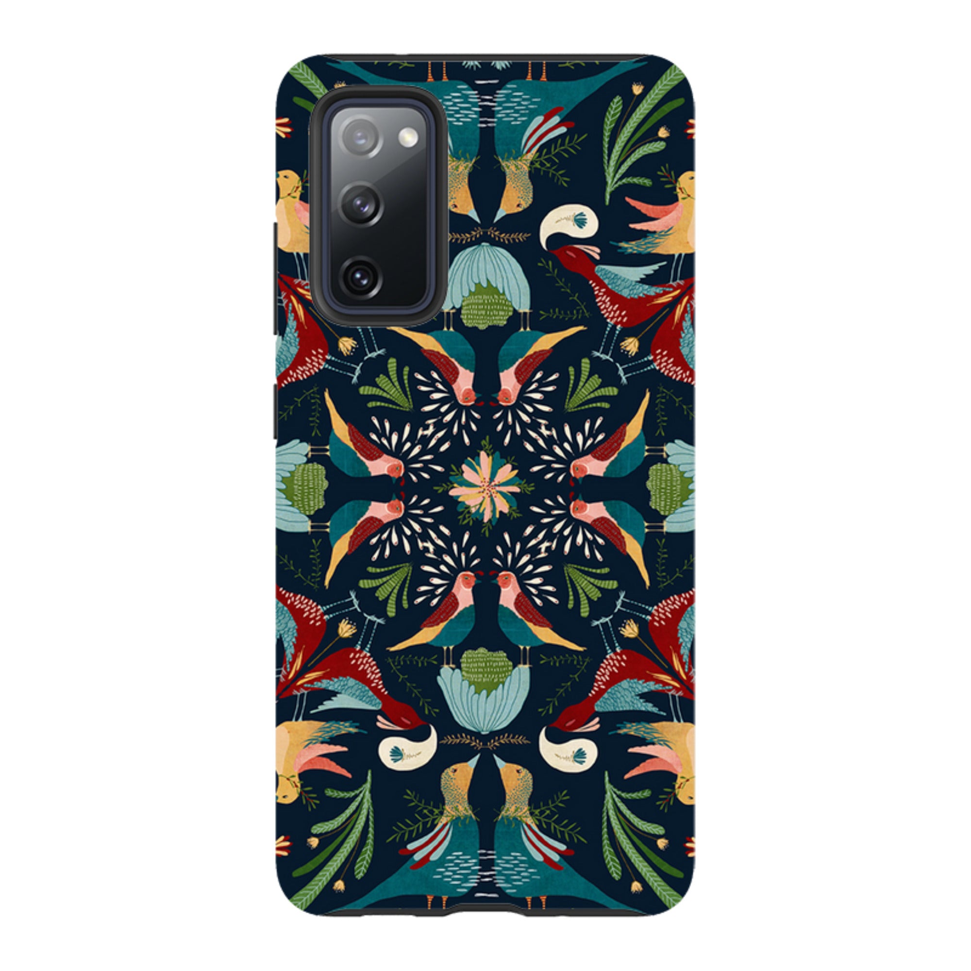 Samsung Tough Case - Navy Hanky By Katherine Quinn