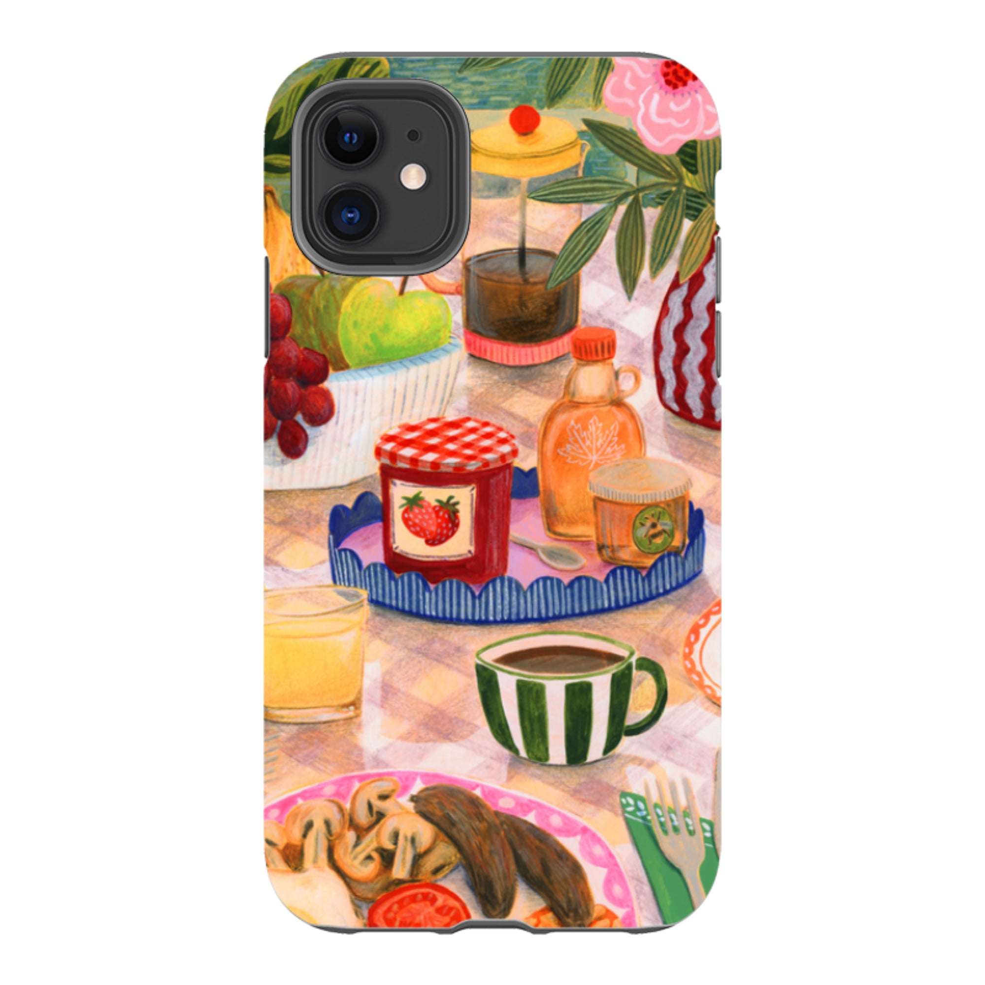 iPhone Tough Case - Holiday Breakfast By Lee Foster Wilson