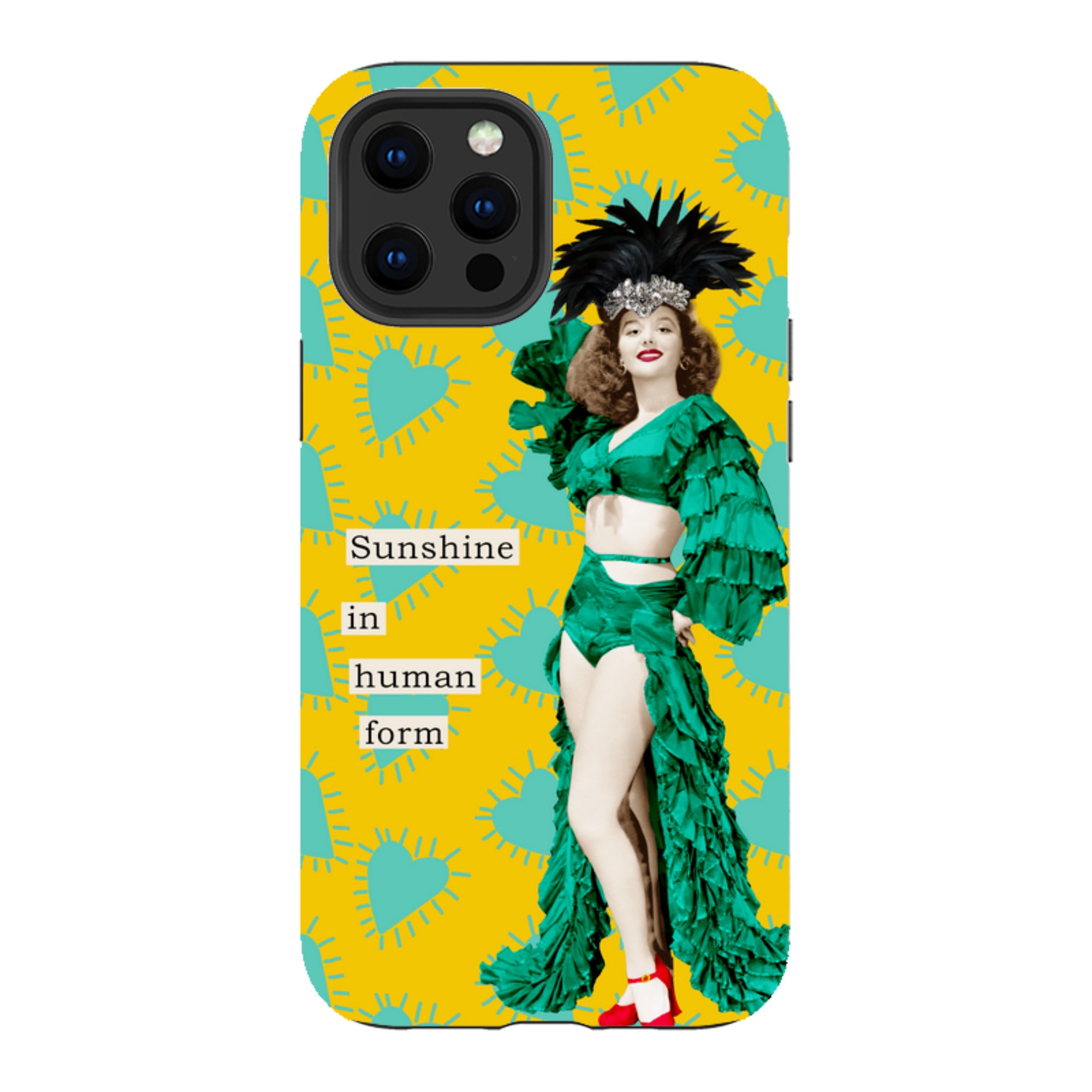 iPhone Tough Case - Sunshine In Human Form By Clare Jordan