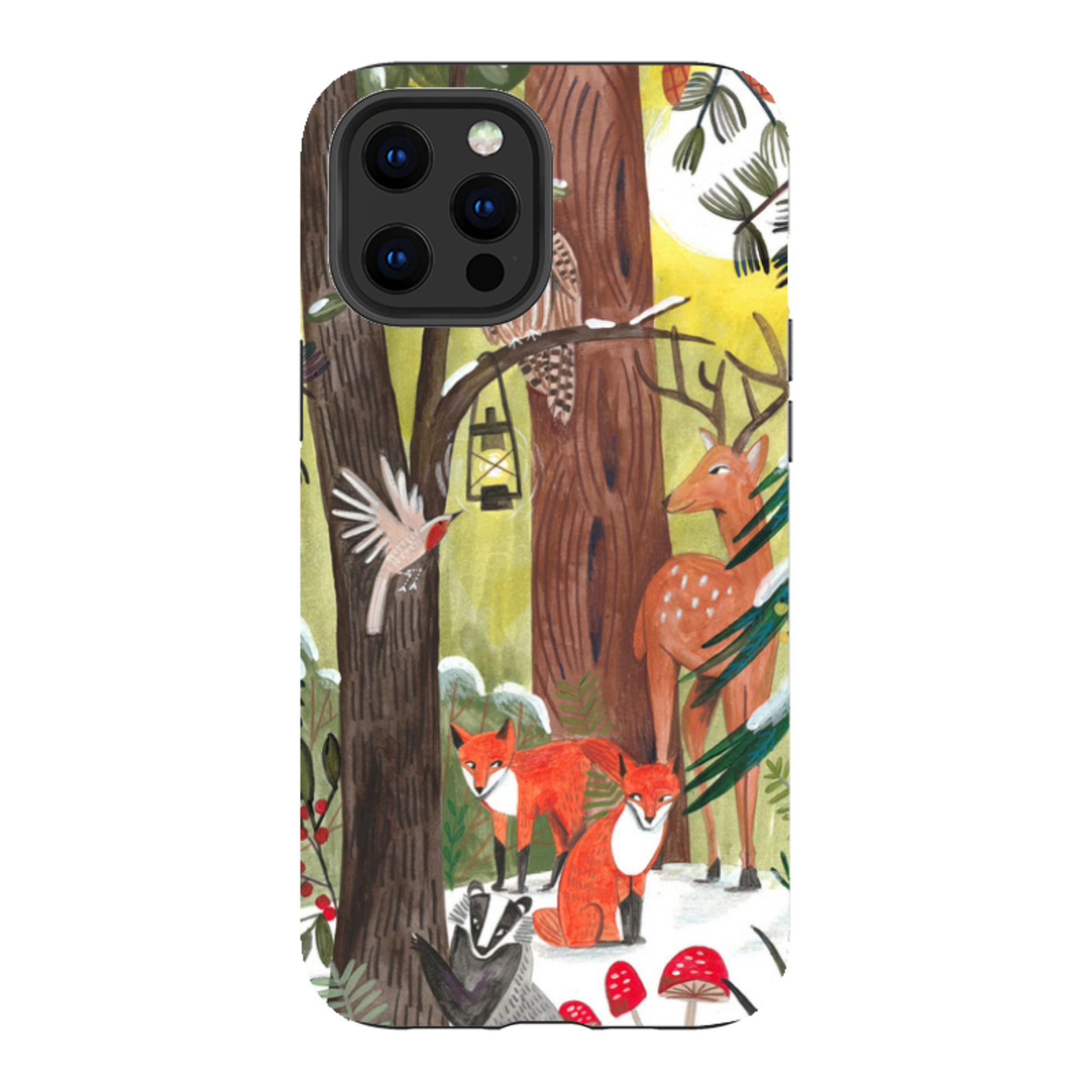 iPhone Tough Case - Winter Wonderland By Caroline Bonne Muller