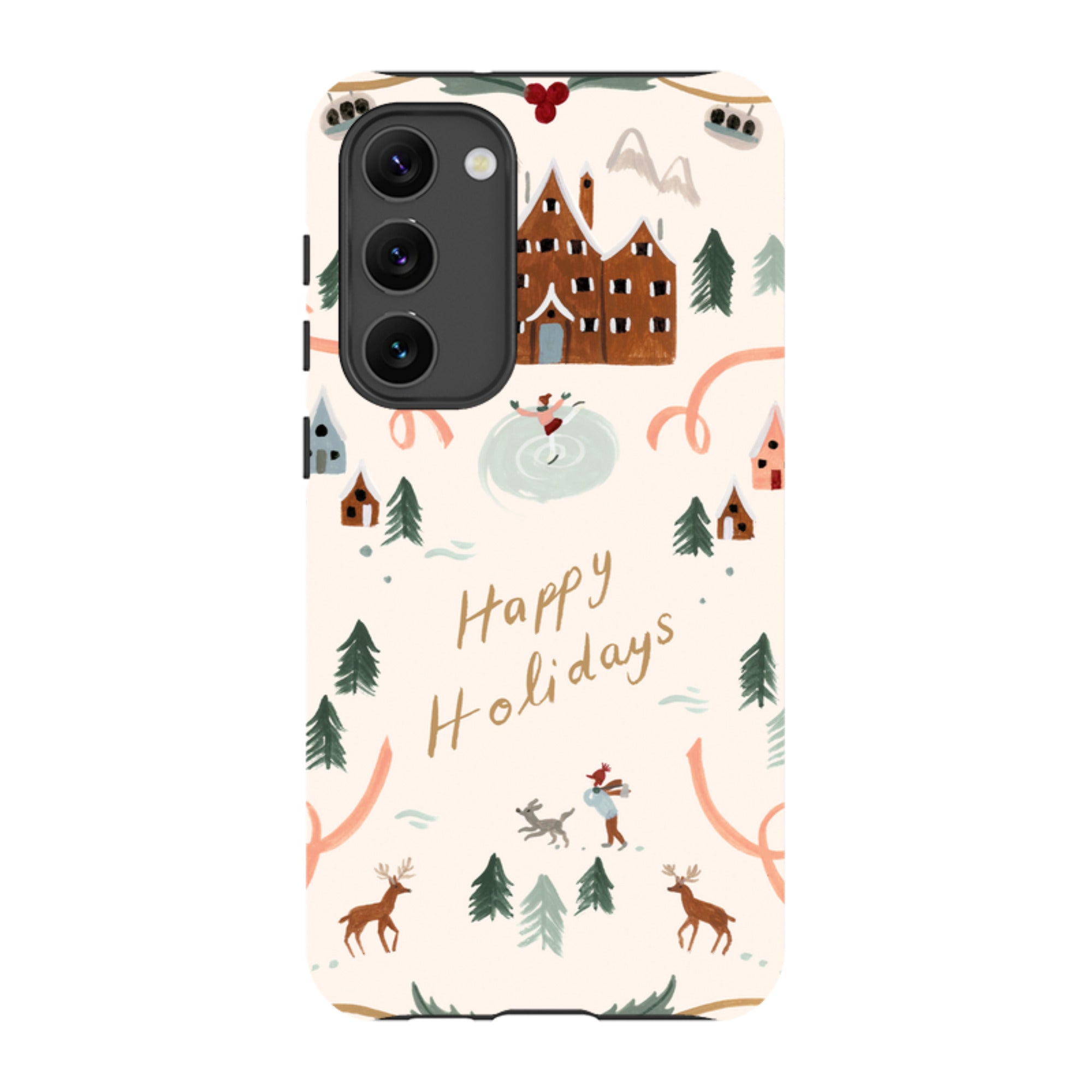 Samsung Tough Case - Happy Holidays By Bex Parkin