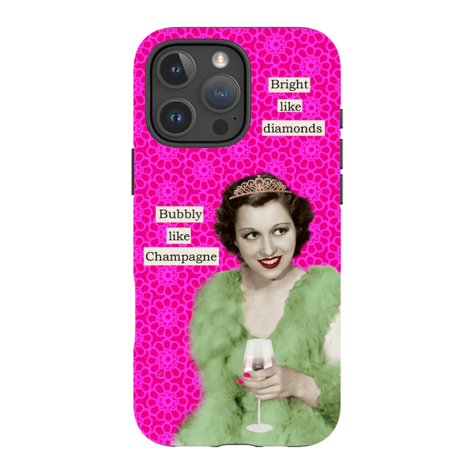iPhone MagSafe Tough Case - Bright Like Diamonds By Clare Jordan