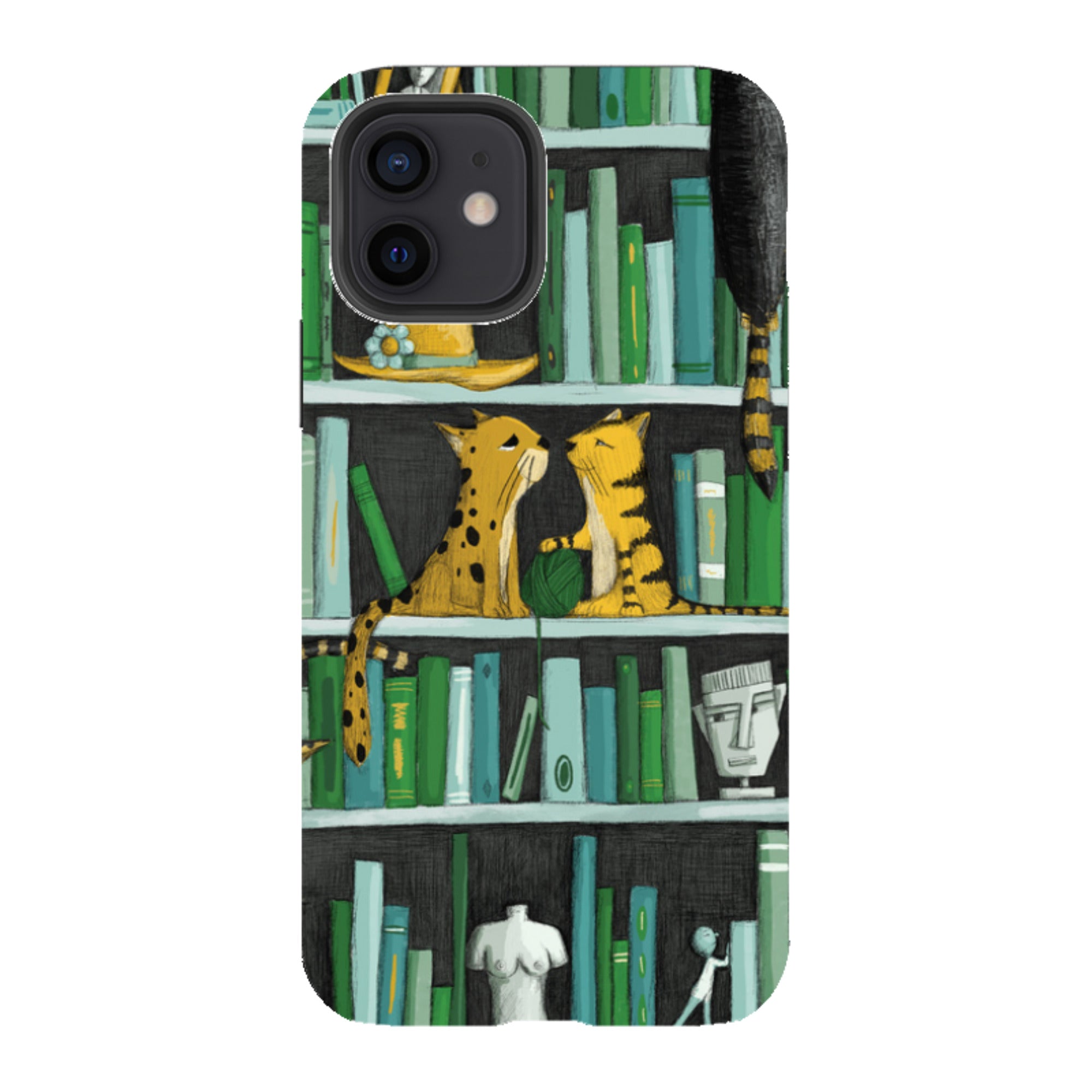 iPhone Tough Case - Library Friends By Maja Lindberg