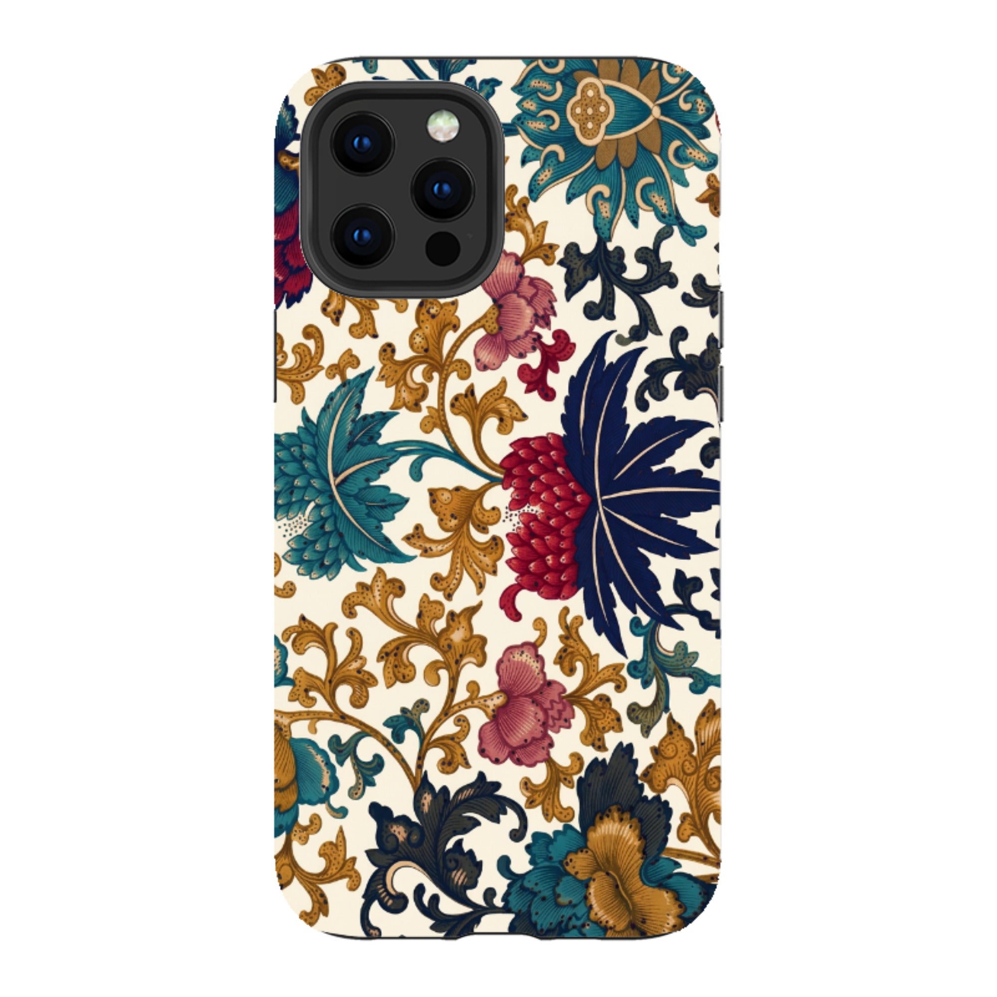 iPhone Tough Case - Vintage Damask Floral