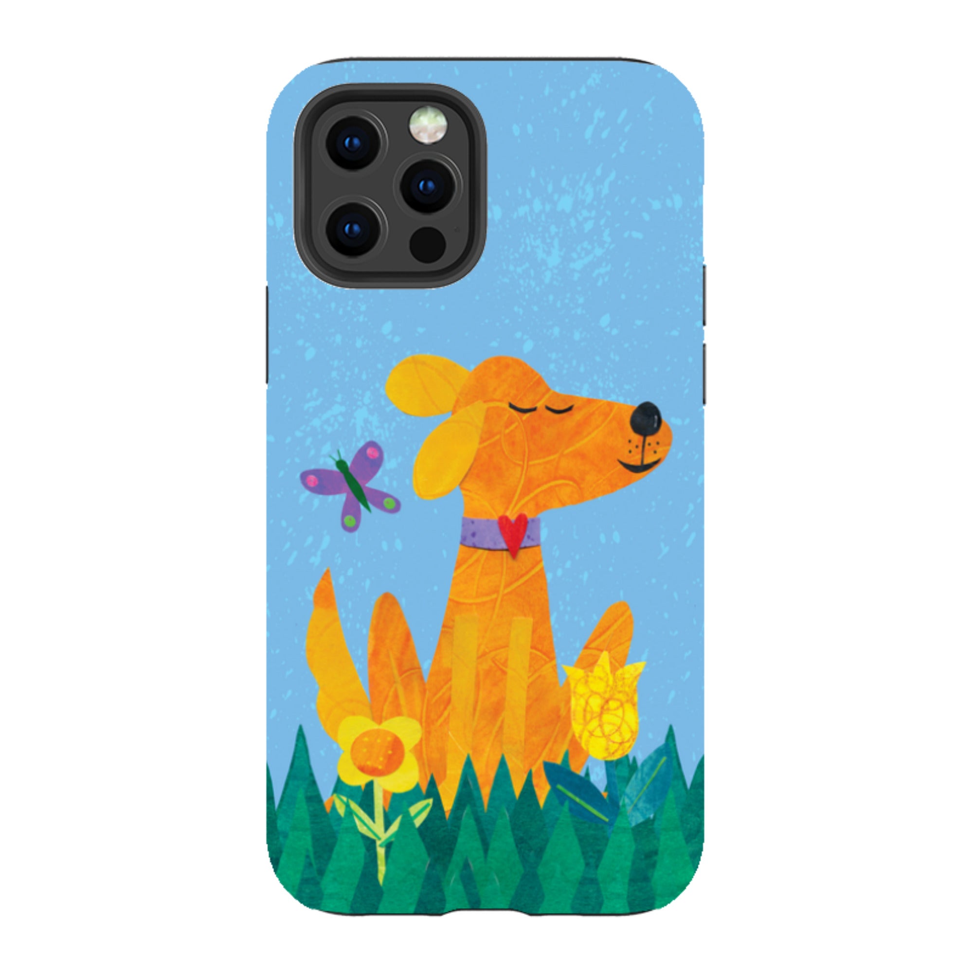iPhone Tough Case - Pup in the grass By Tracey English