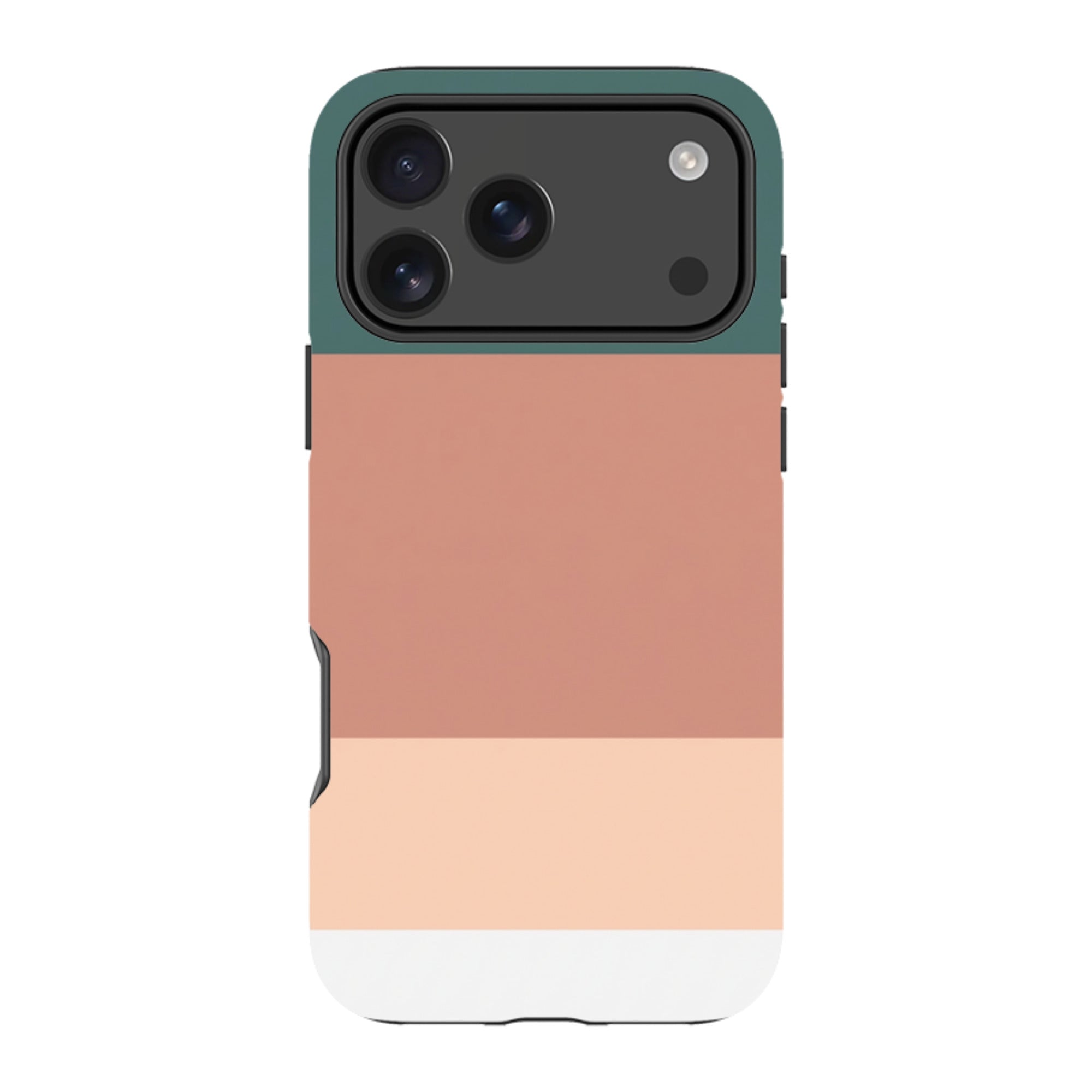 iPhone Tough Case - Muted Teal Gradient