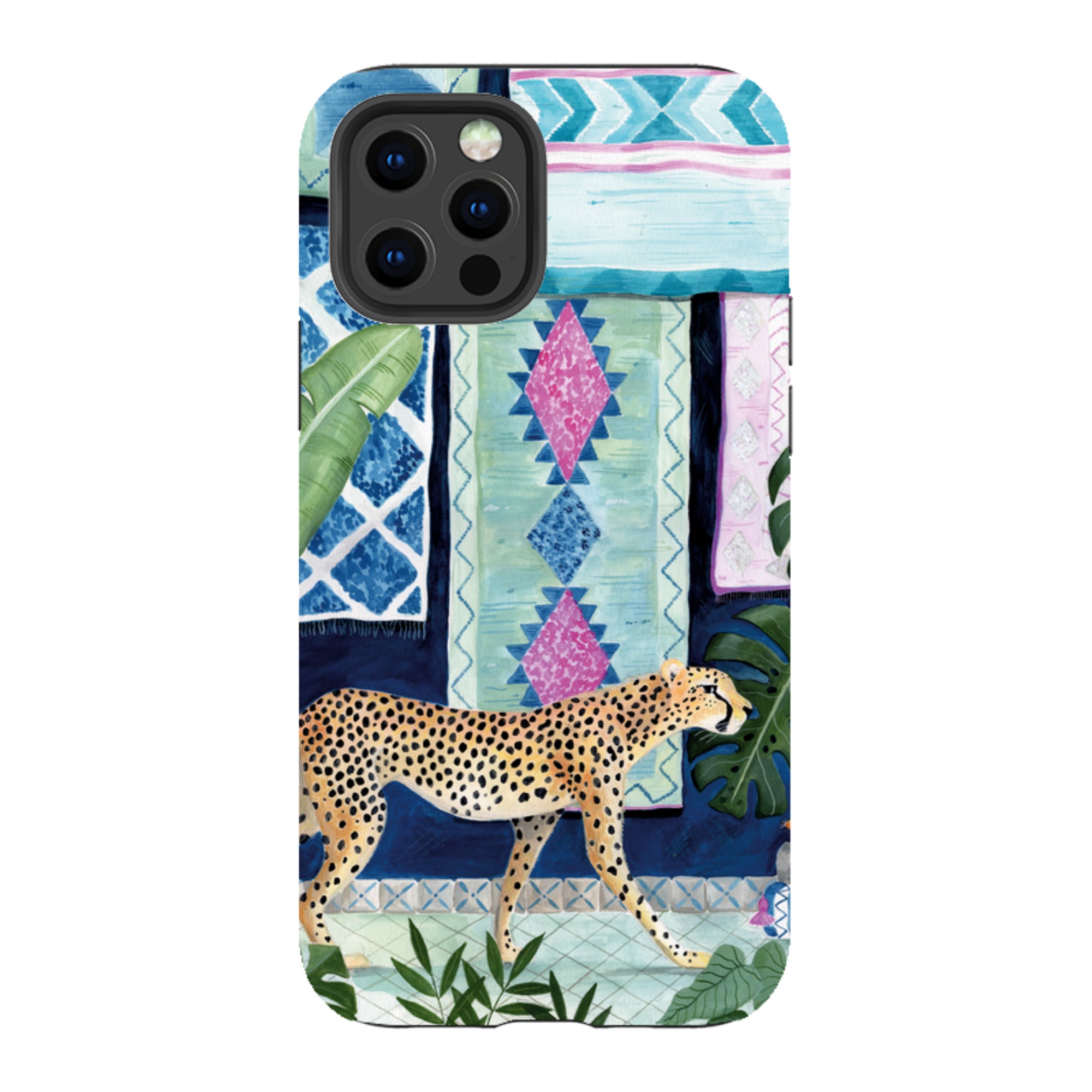 iPhone Tough Case - Morocco Cheetah By Bex Parkin