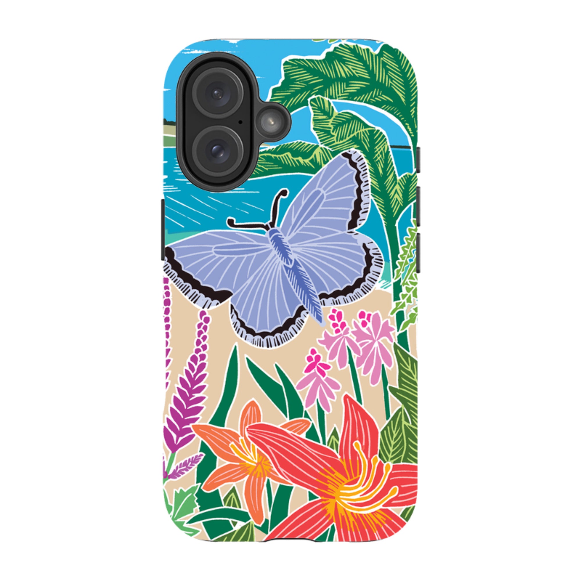 iPhone Tough Case - Trebah Garden By Kate Heiss