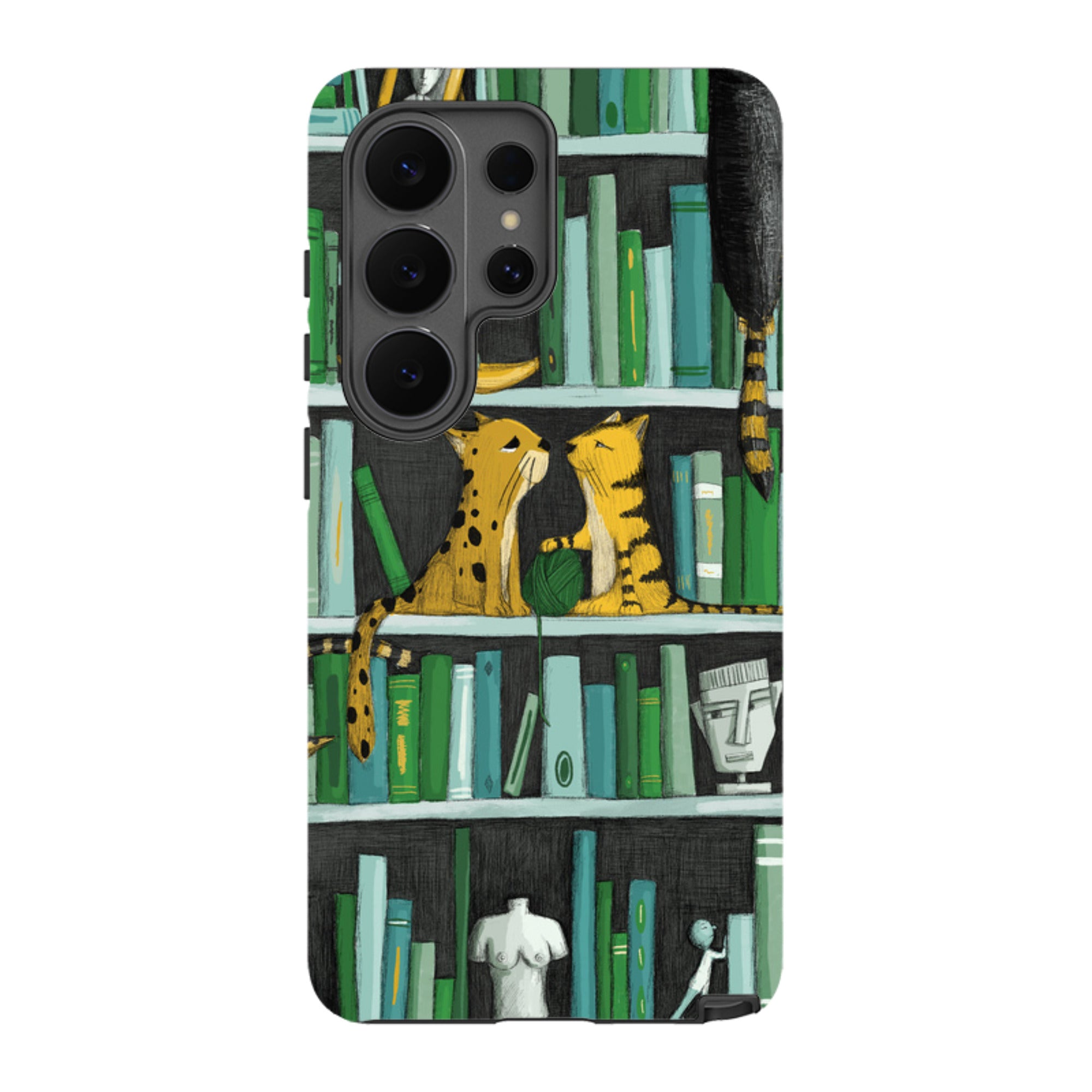 Samsung Tough Case - Library Friends By Maja Lindberg