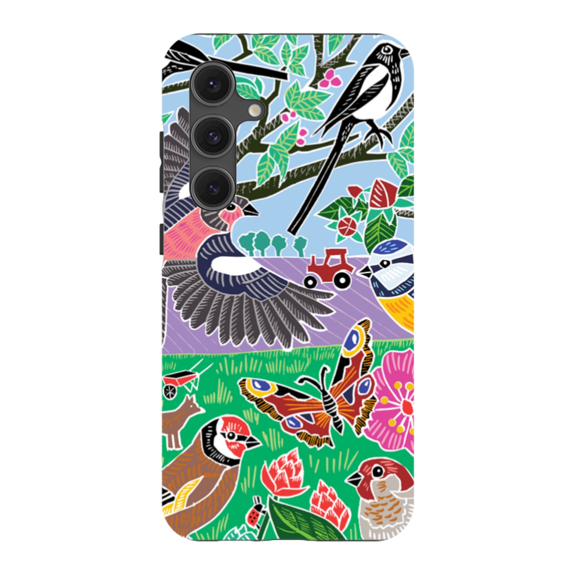 Samsung Tough Case - Garden Bird Jigsaw B By Kate Heiss