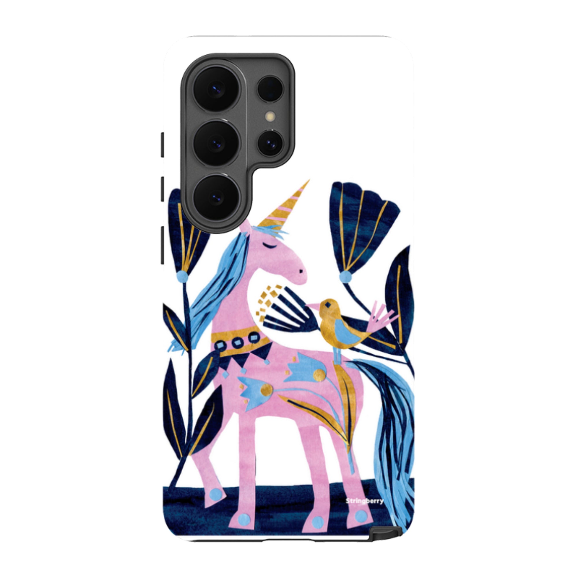 Samsung Tough Case - Lilac Unicorn By Tracey English