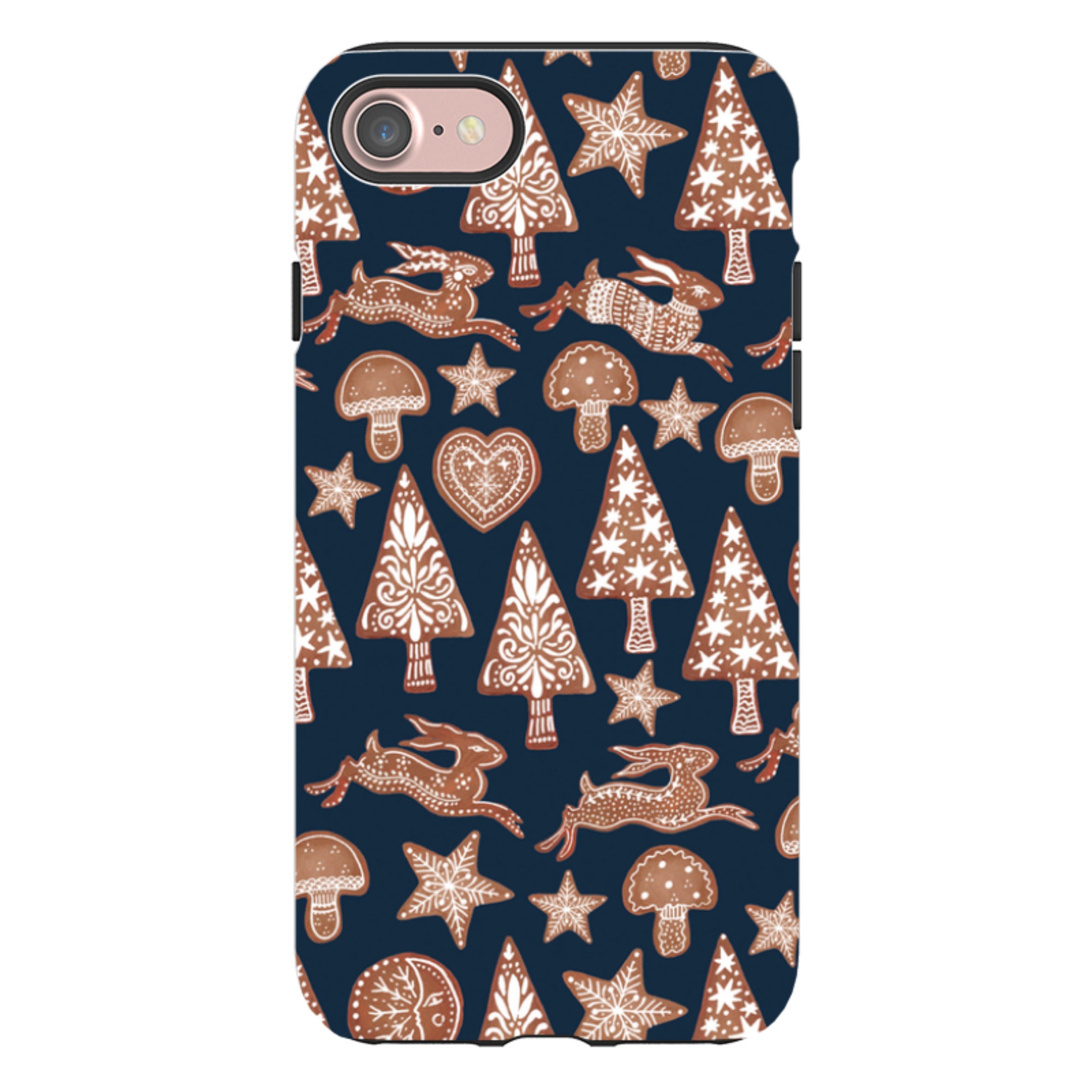 iPhone Tough Case - Sweet Treats Dark By Emma Frances Grant