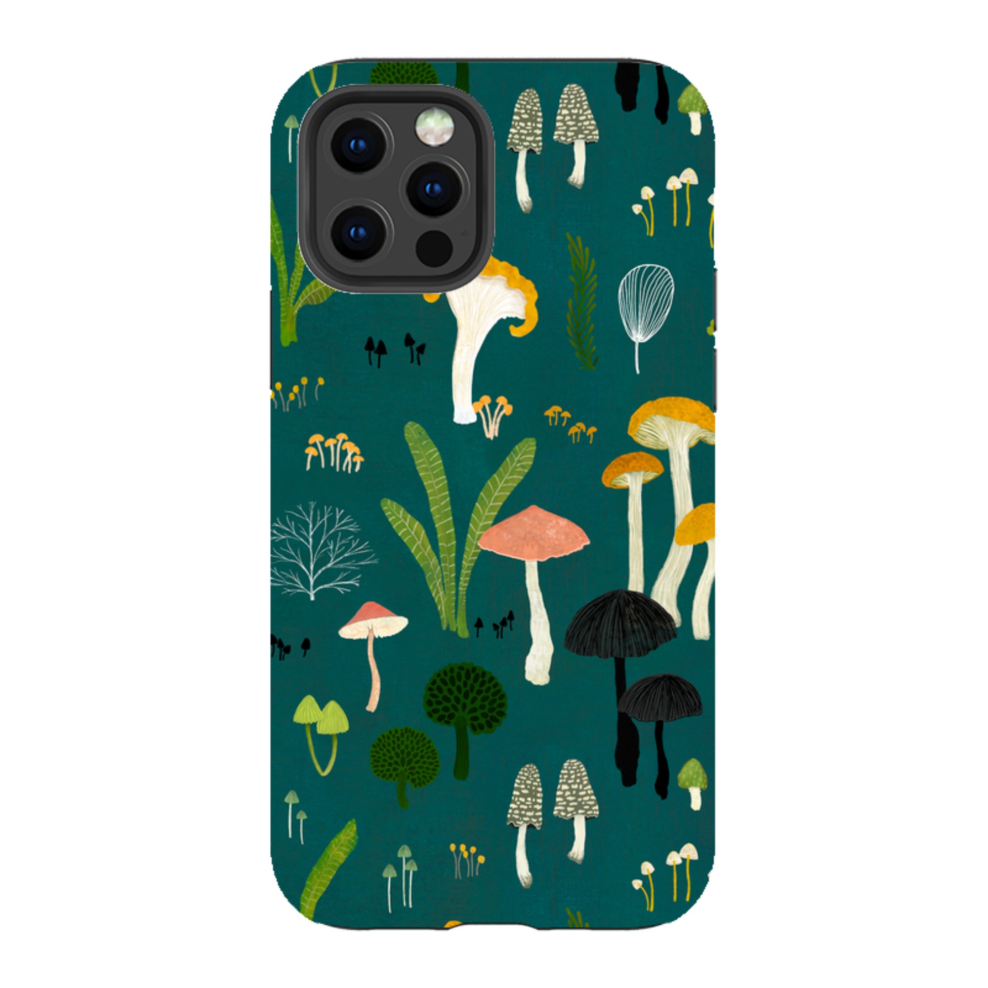 iPhone Tough Case - Mushroom Lake By Katherine Quinn