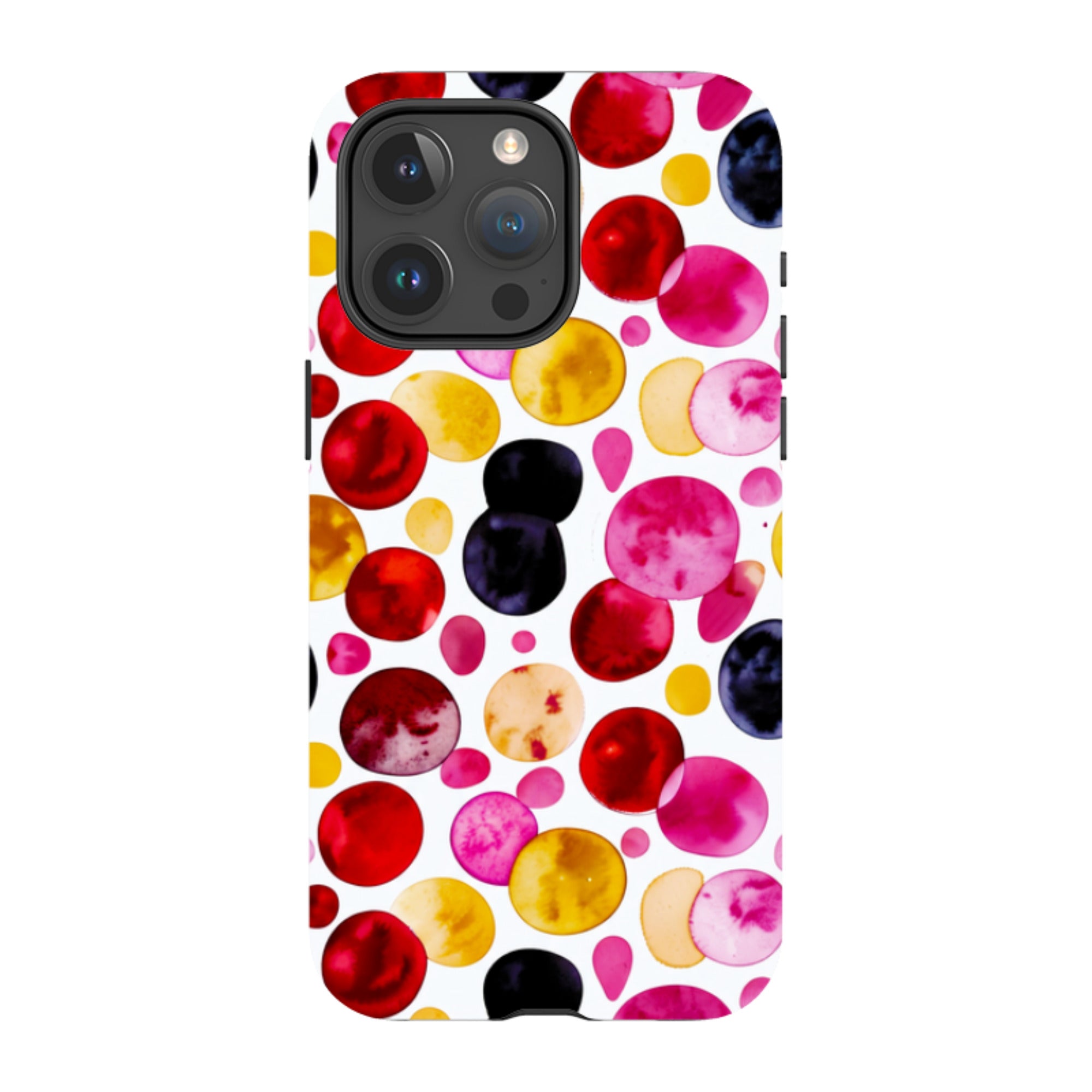 iPhone MagSafe Tough Case - Colour Moon Polka