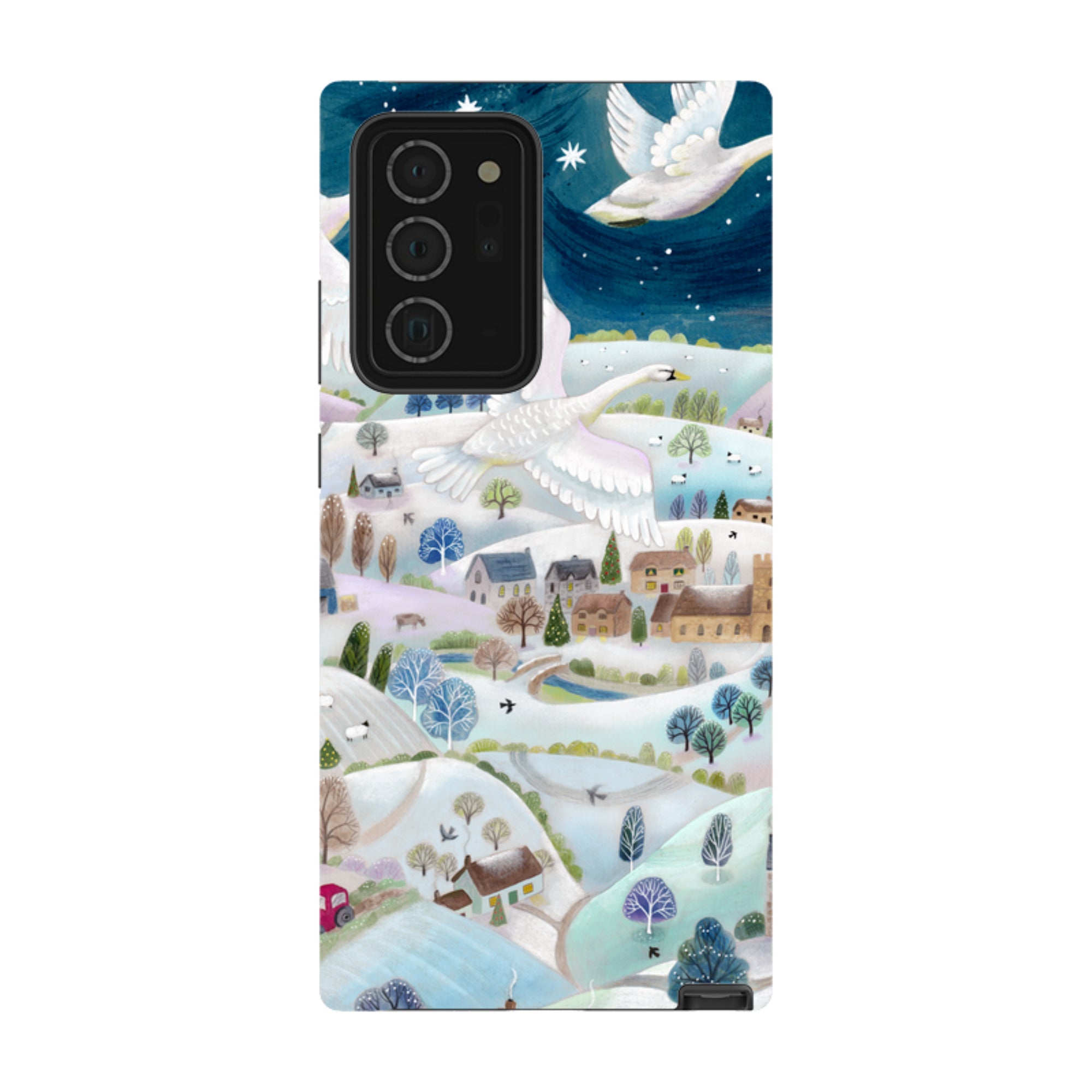 Samsung Tough Case - Winter Swans By Bex Parkin