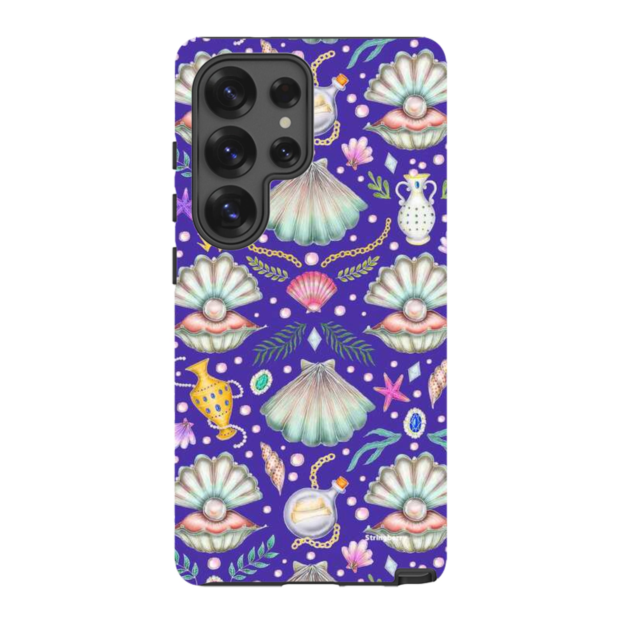 Samsung Tough Case - Pearl's Fantasy Indigo By Catherine Rowe