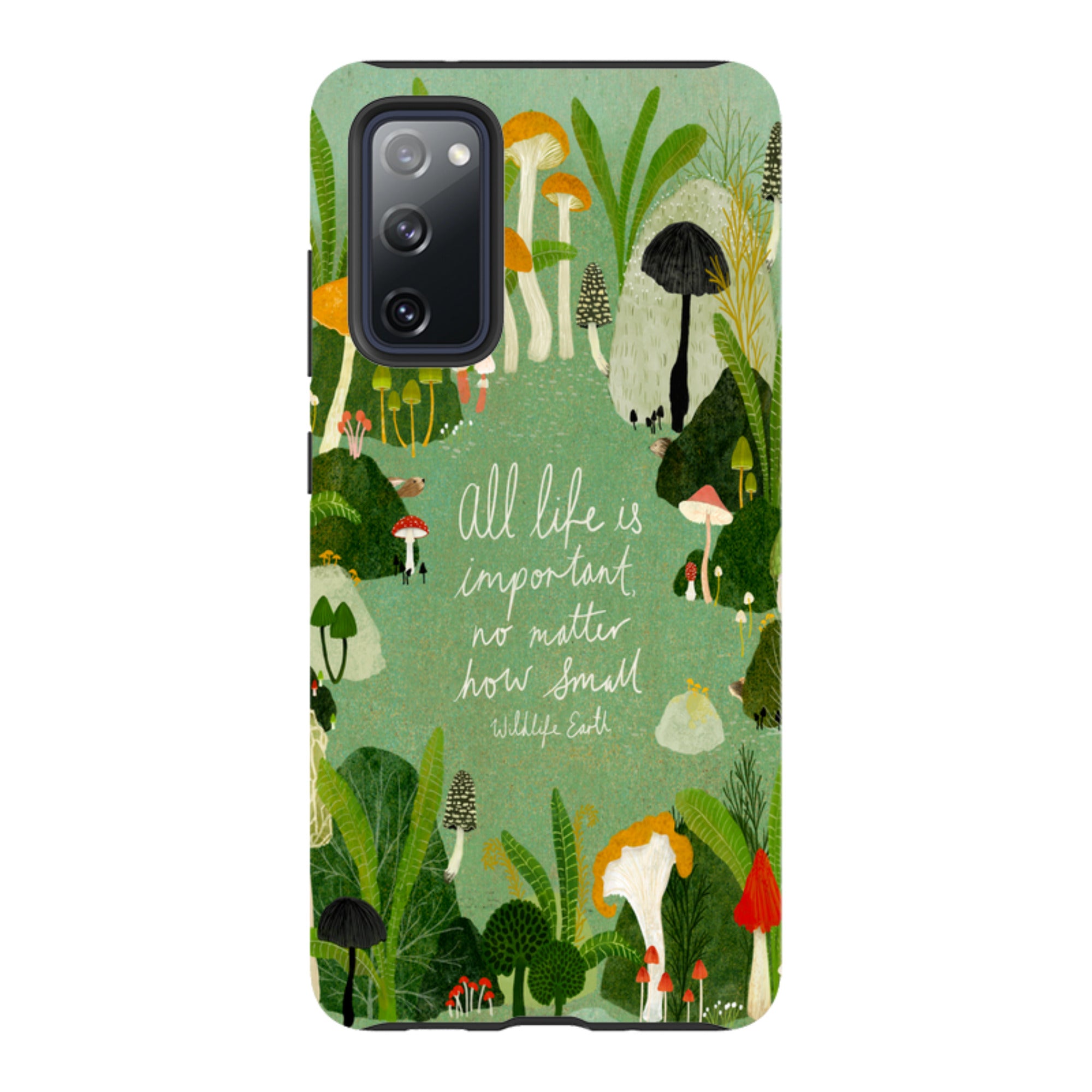 Samsung Tough Case - Wildlife Text By Katherine Quinn