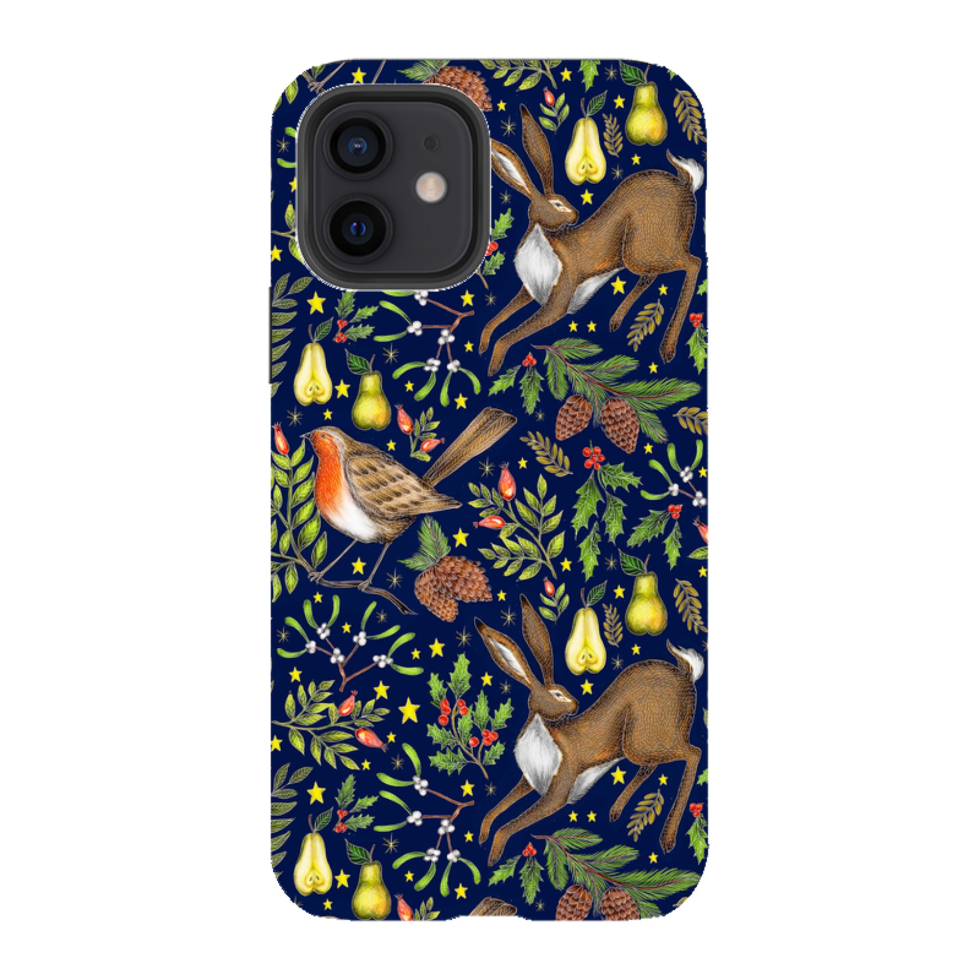 iPhone Tough Case - Christmas Garden By Catherine Rowe