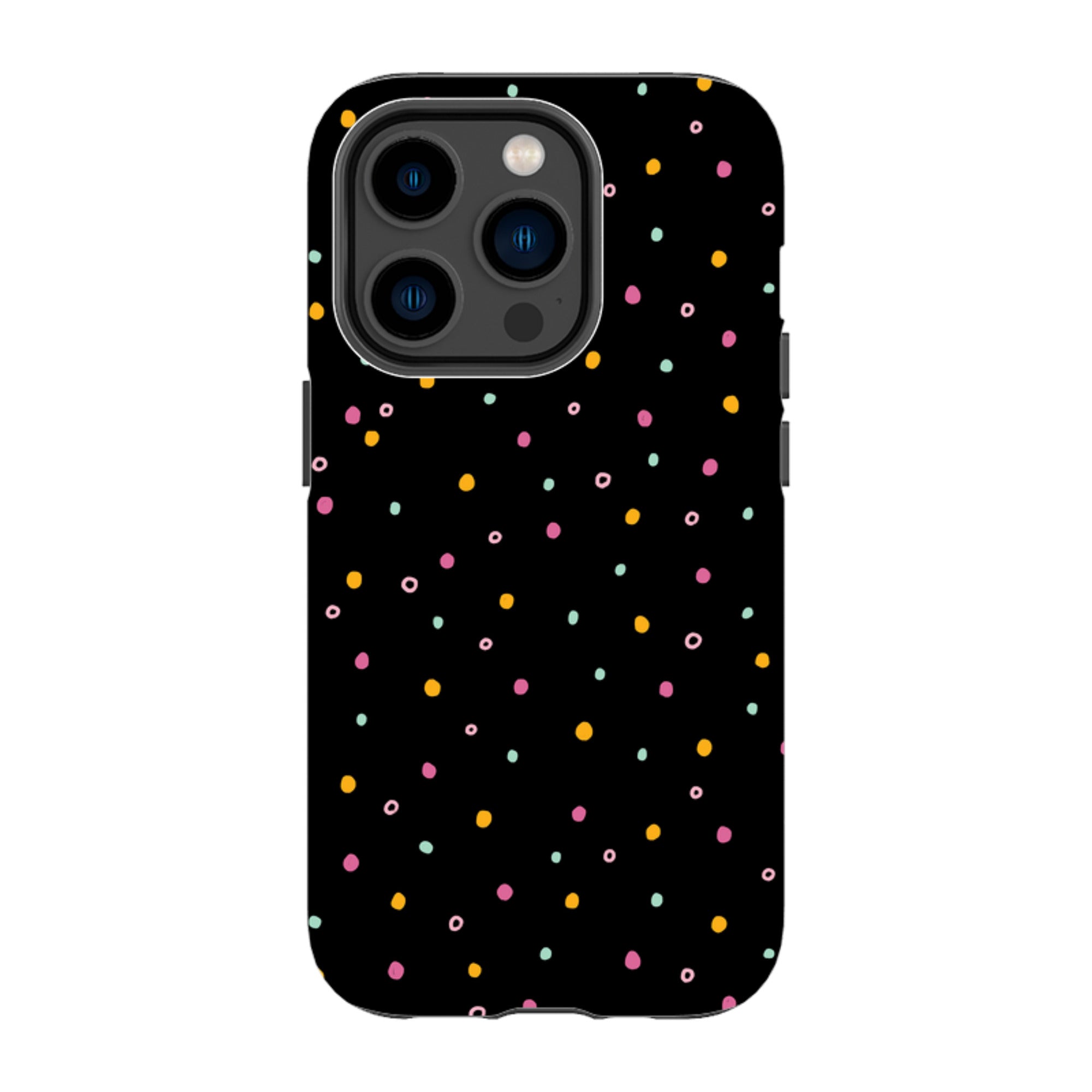 iPhone Tough Case - Polka Dots By Suzy Taylor