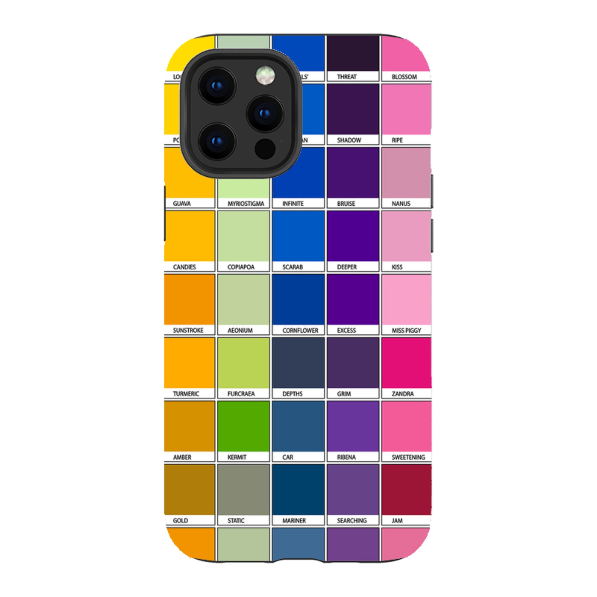 iPhone Tough Case - Multi Chromology By Kitty Joseph