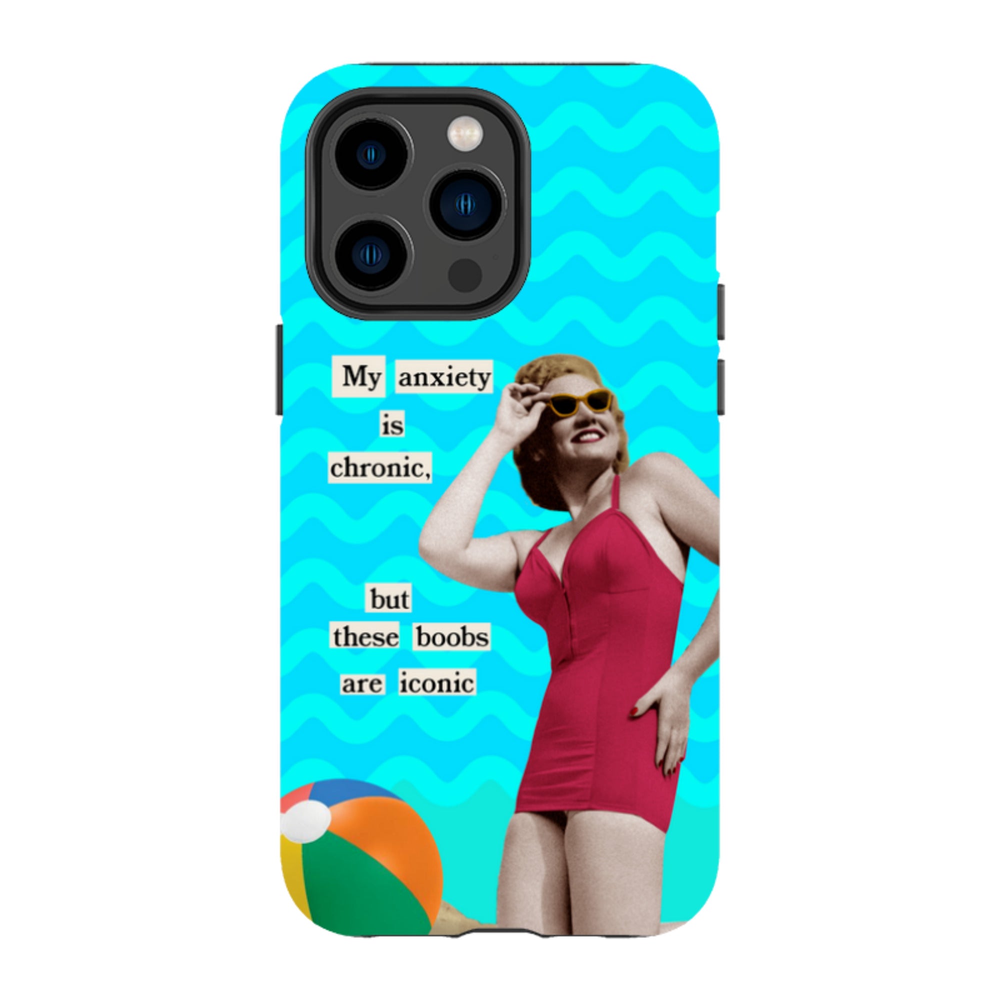 iPhone Tough Case - Boobs By Clare Jordan