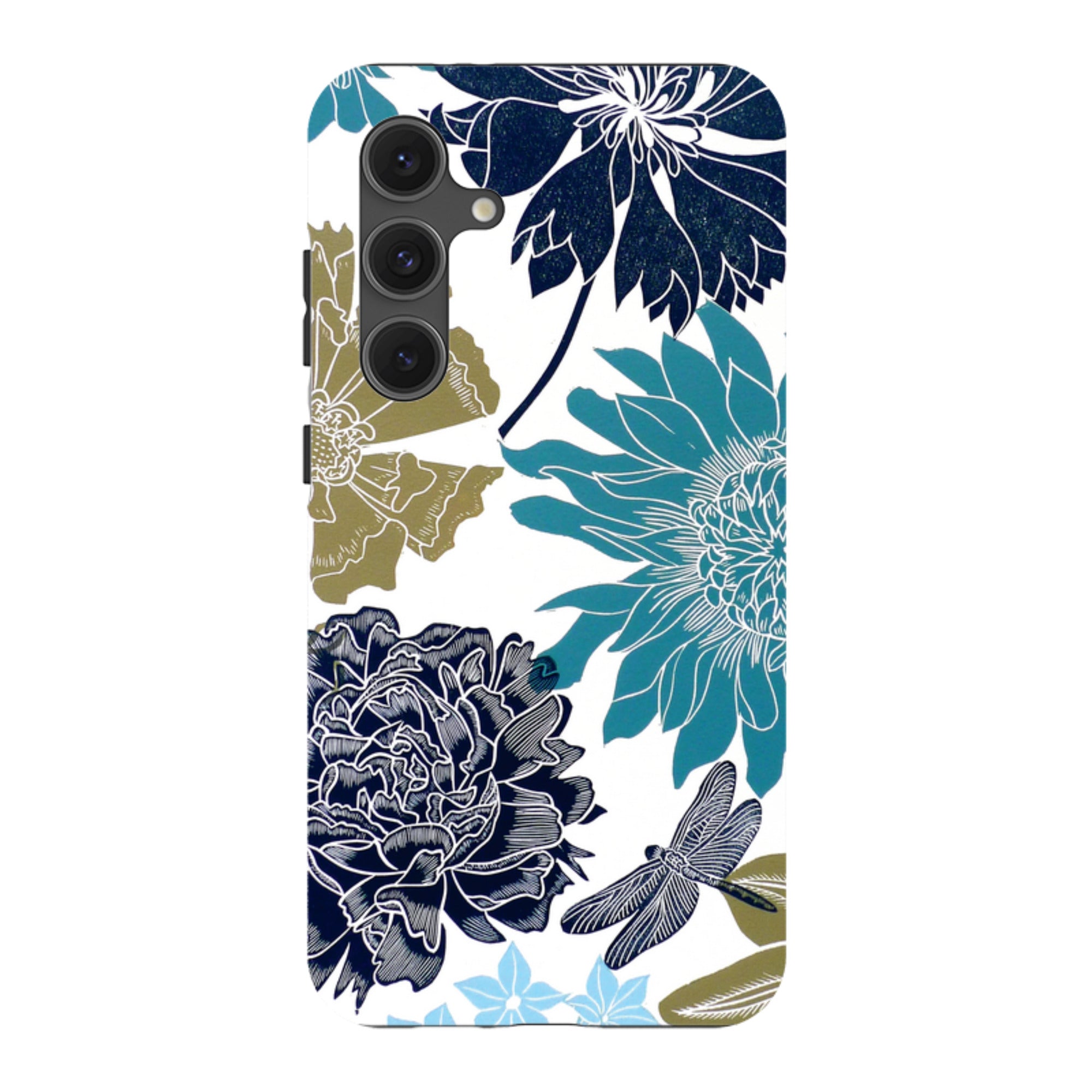 Samsung Tough Case - Cottage Garden Dragonfly By Kate Heiss
