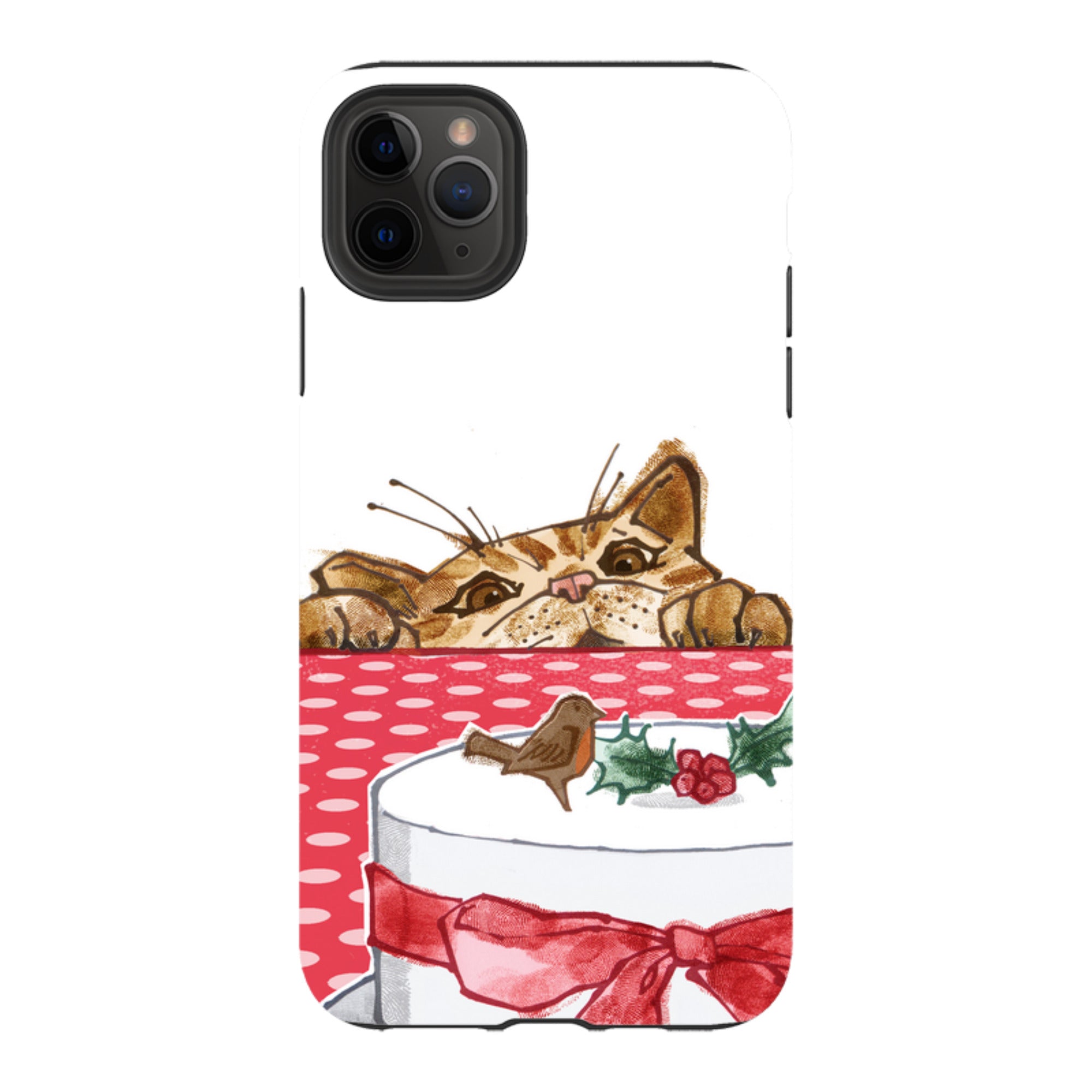 iPhone Tough Case - Cake Cat By Liane Payne