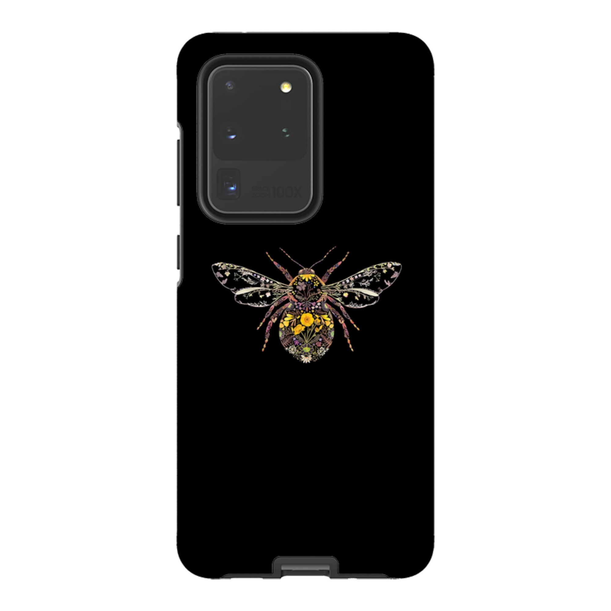 Samsung Tough  Case - Floral Bumble Bee By Helen Ahpornsiri