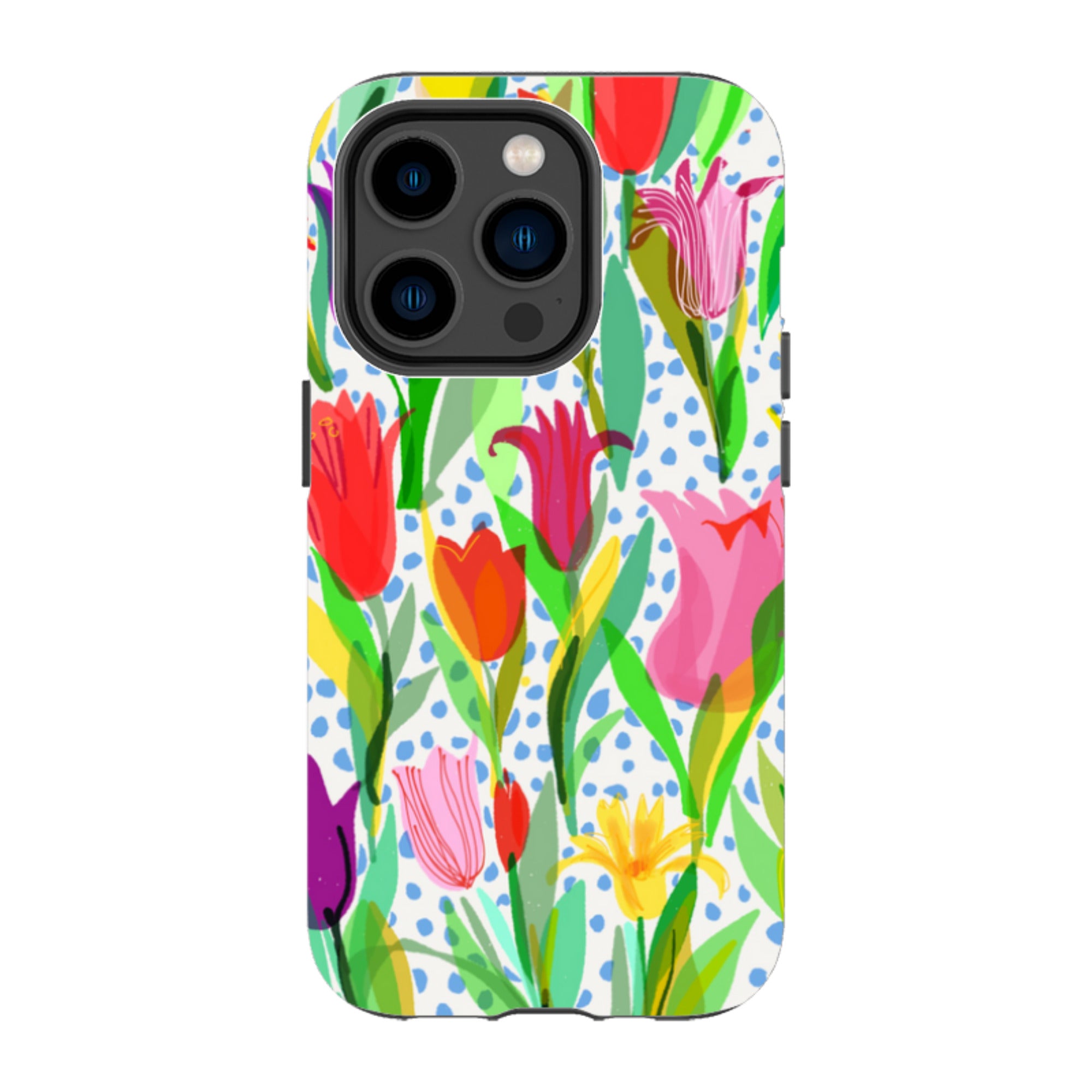 iPhone Tough Case - Tulips By Sarah Campbell